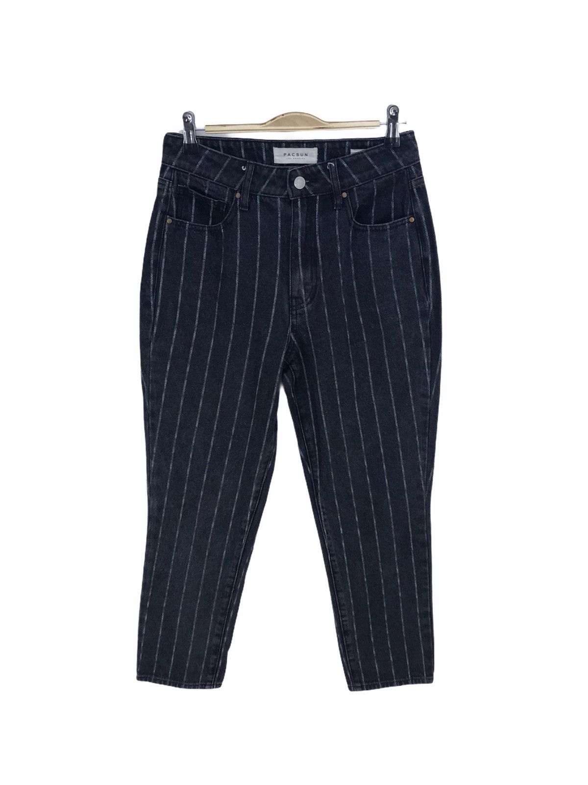Pacsun Pacsun Los Angeles Striped Denim Jeans Size US 26 / EU 42 - 1 Thumbnail