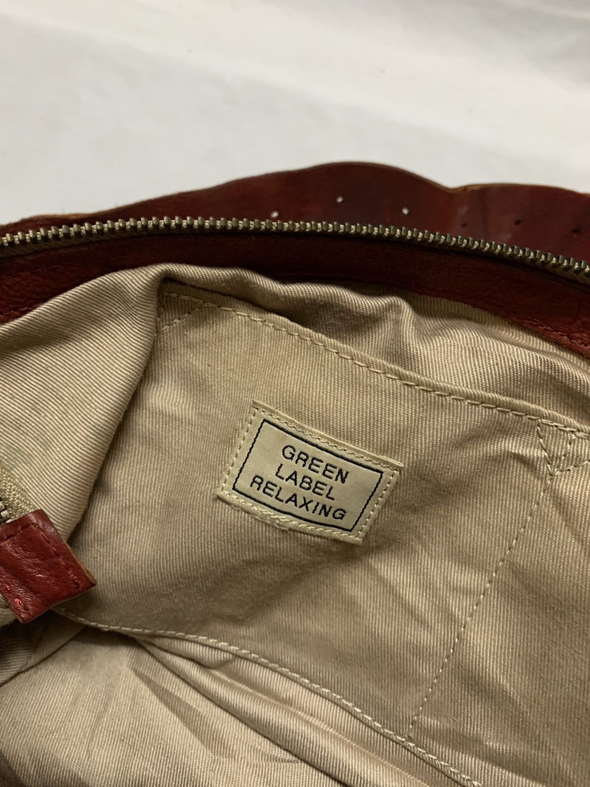 Genuine Leather United arrow Leather bag - Vintage sling Bag Size ONE SIZE - 6 Thumbnail