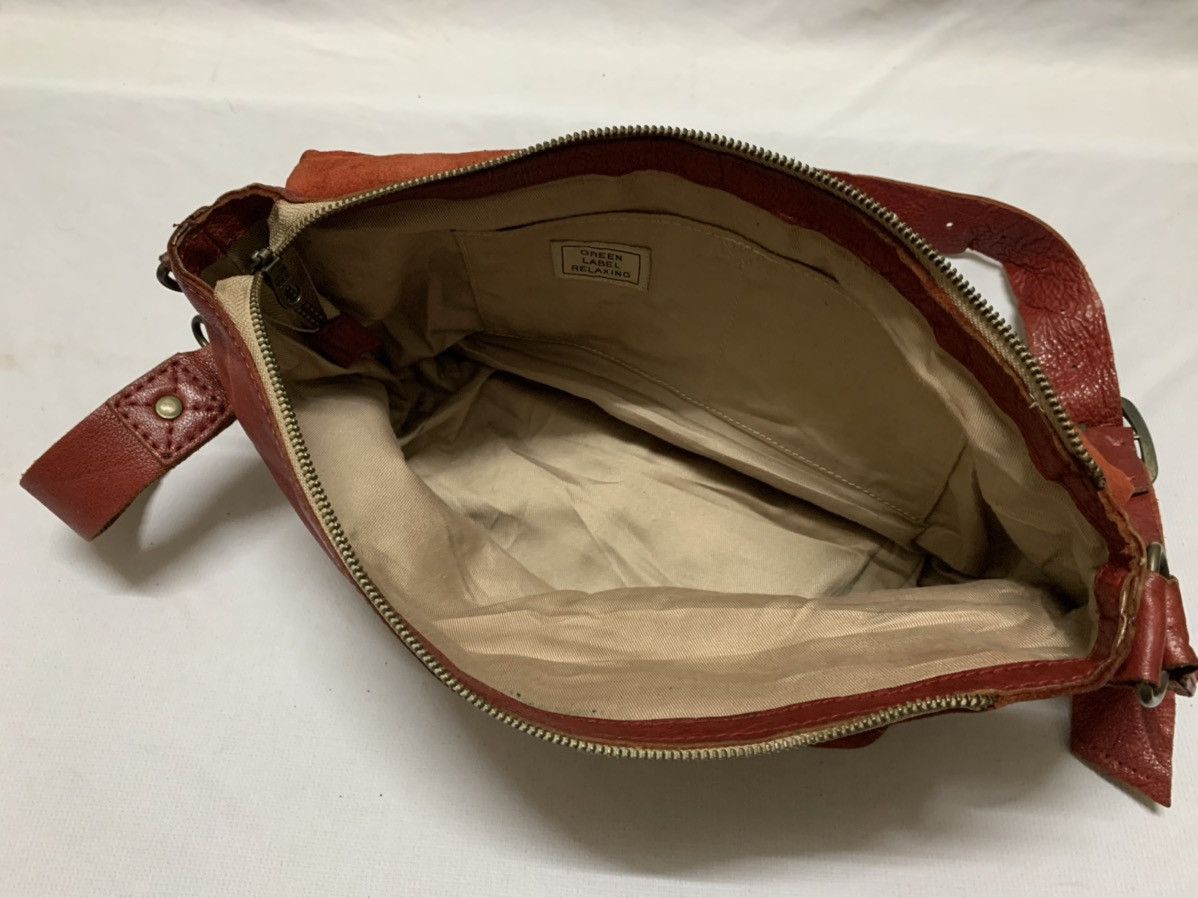 Genuine Leather United arrow Leather bag - Vintage sling Bag Size ONE SIZE - 5 Thumbnail