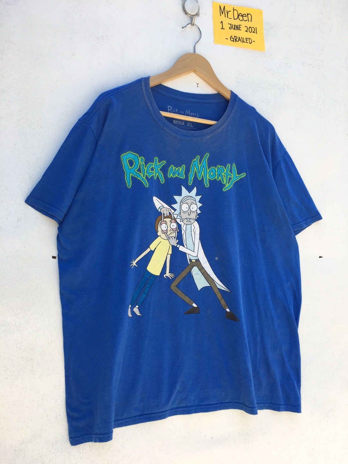 Cartoon Network Vintage 2018 Cartoon Network Rick & Morty Tshirt Size US XL / EU 56 / 4 - 2 Thumbnail