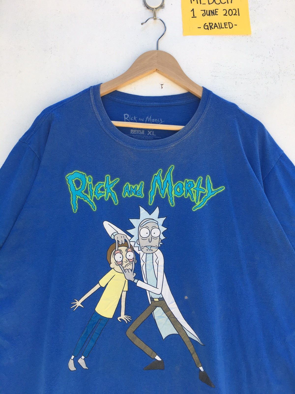 Cartoon Network Vintage 2018 Cartoon Network Rick & Morty Tshirt Size US XL / EU 56 / 4 - 1 Thumbnail