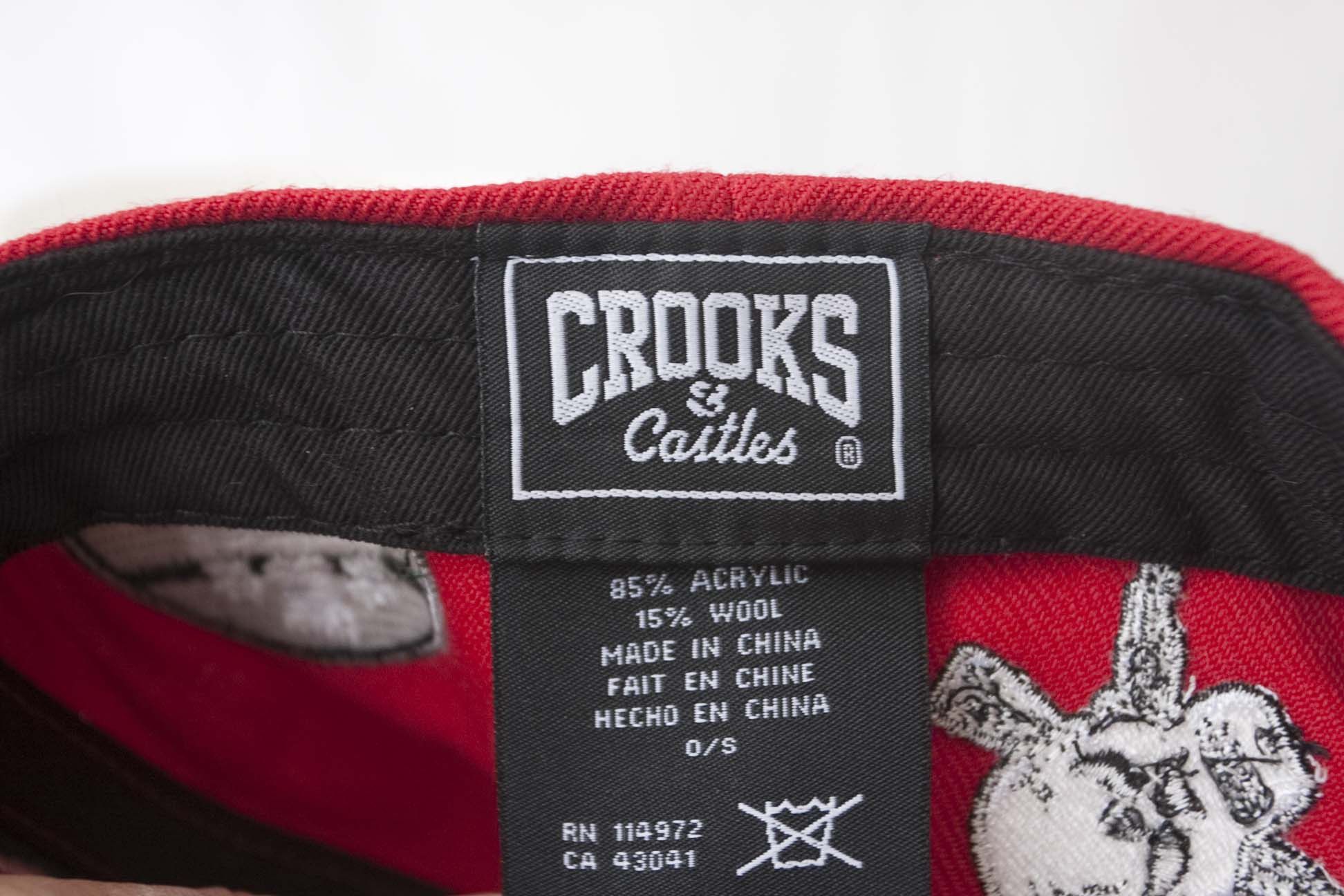Crooks & Castles Crooks & Castles Cap Patches Snapback Size ONE SIZE - 5 Thumbnail