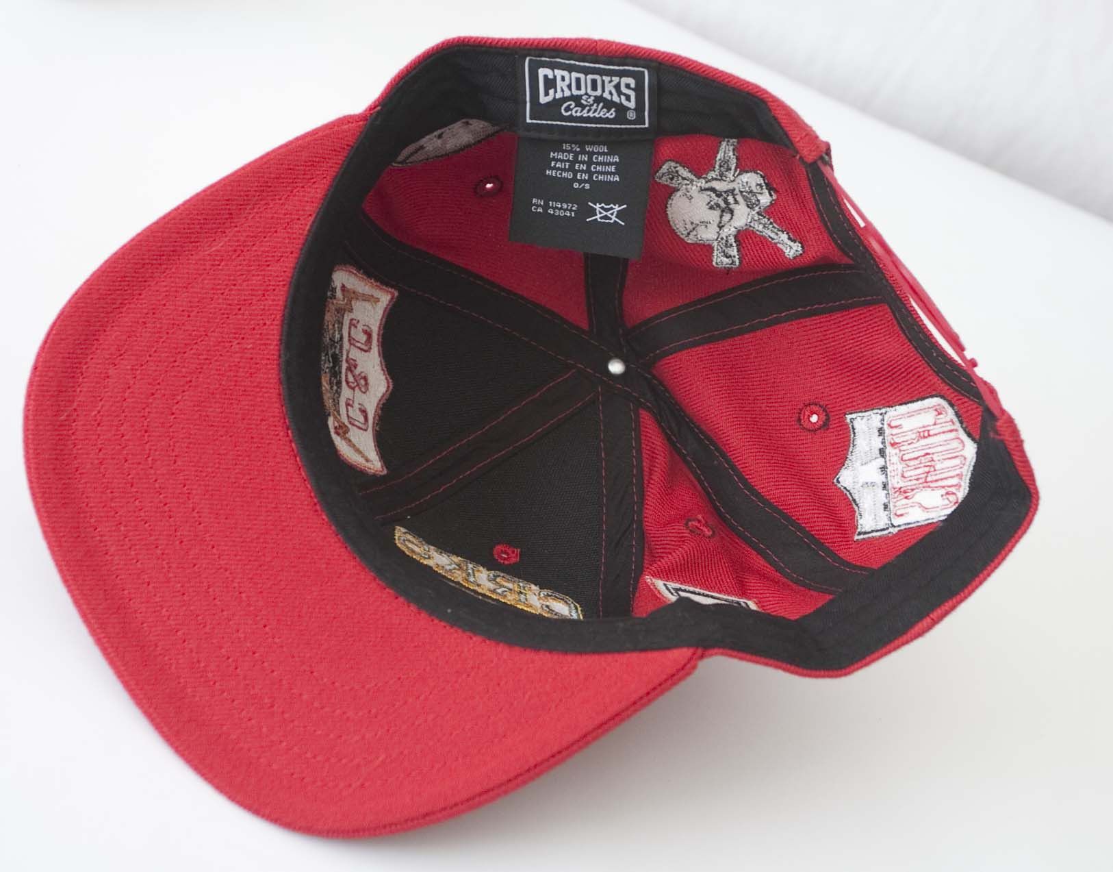 Crooks & Castles Crooks & Castles Cap Patches Snapback Size ONE SIZE - 6 Thumbnail