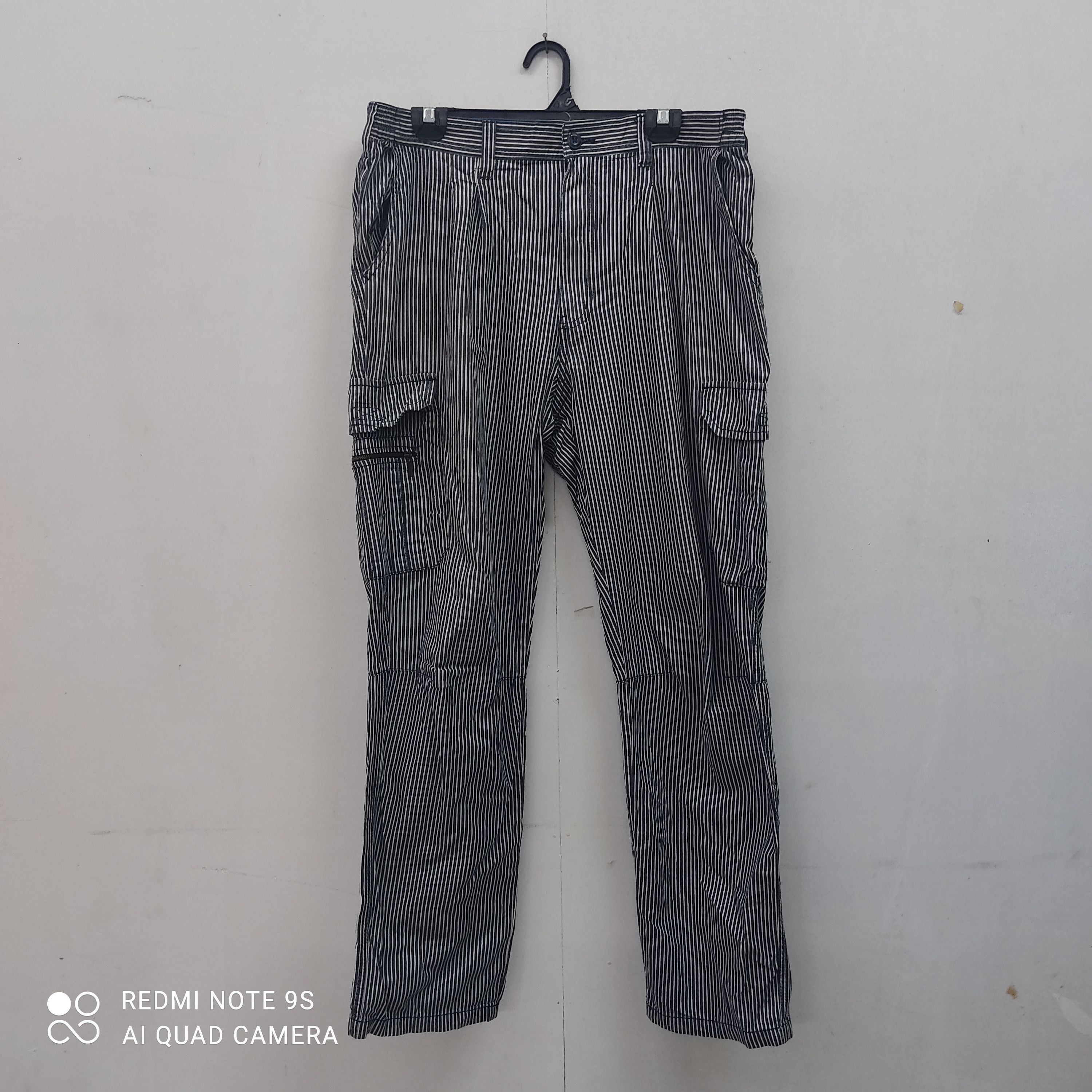 image of Over The Stripes x Workers New Evolution Stripe Multipocket Utility Blue Cargo Pant, Men's (Size 36