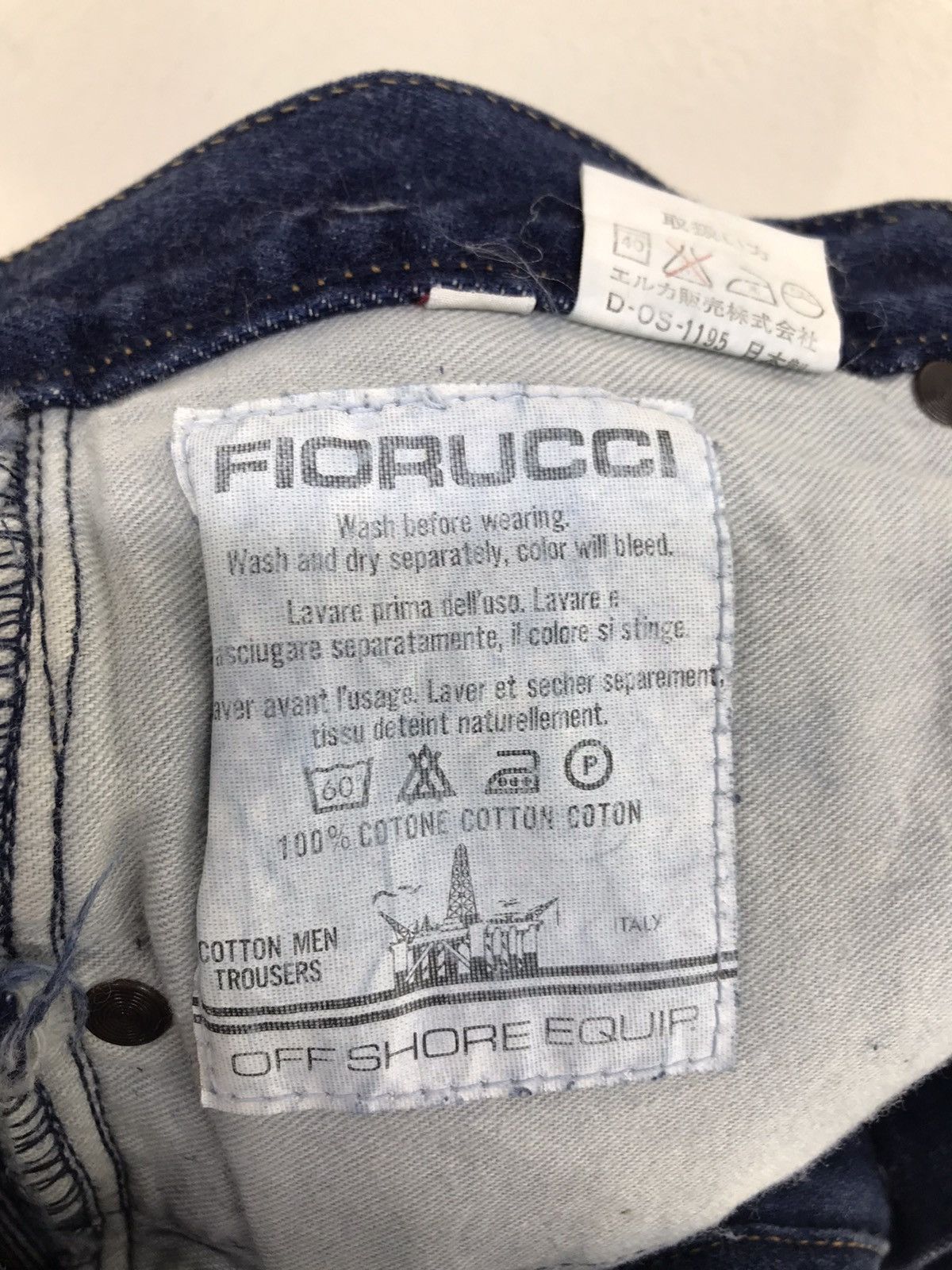 Fiorucci Vintage Fiorucci Heavy Duty Garment Denim Jeans Size US 30 / EU 46 - 9 Thumbnail