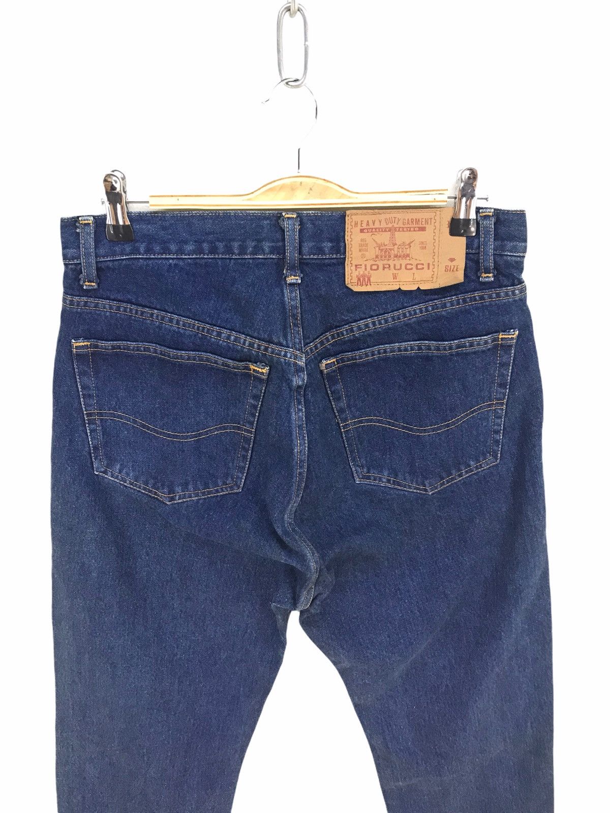 Fiorucci Vintage Fiorucci Heavy Duty Garment Denim Jeans Size US 30 / EU 46 - 1 Thumbnail