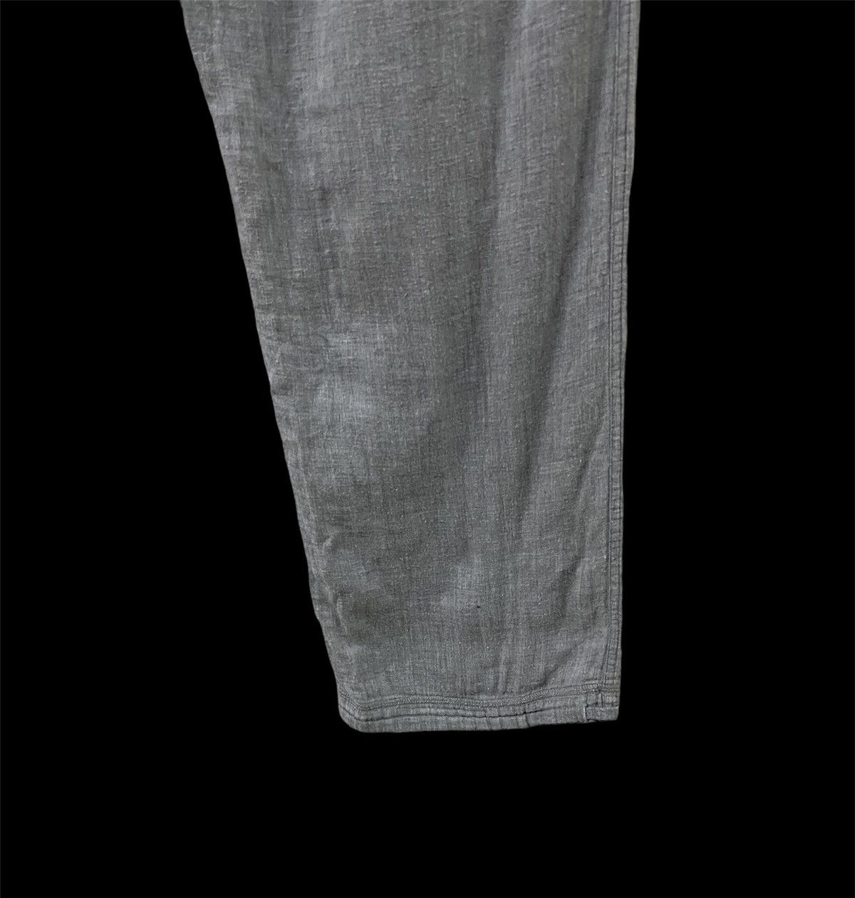 Yohji Yamamoto Vtg Yohji Yamamoto Cotton Drawstring Style Gabardine Pants Size US 30 / EU 46 - 7 Thumbnail