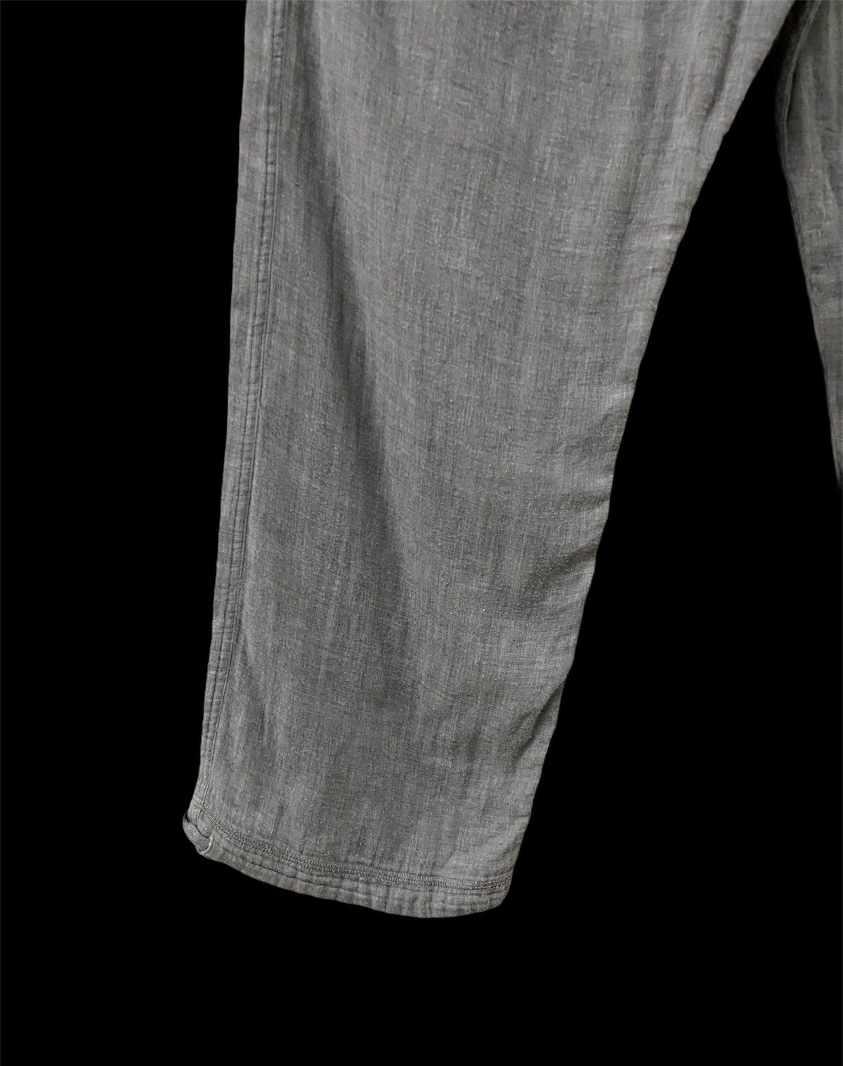 Yohji Yamamoto Vtg Yohji Yamamoto Cotton Drawstring Style Gabardine Pants Size US 30 / EU 46 - 6 Thumbnail
