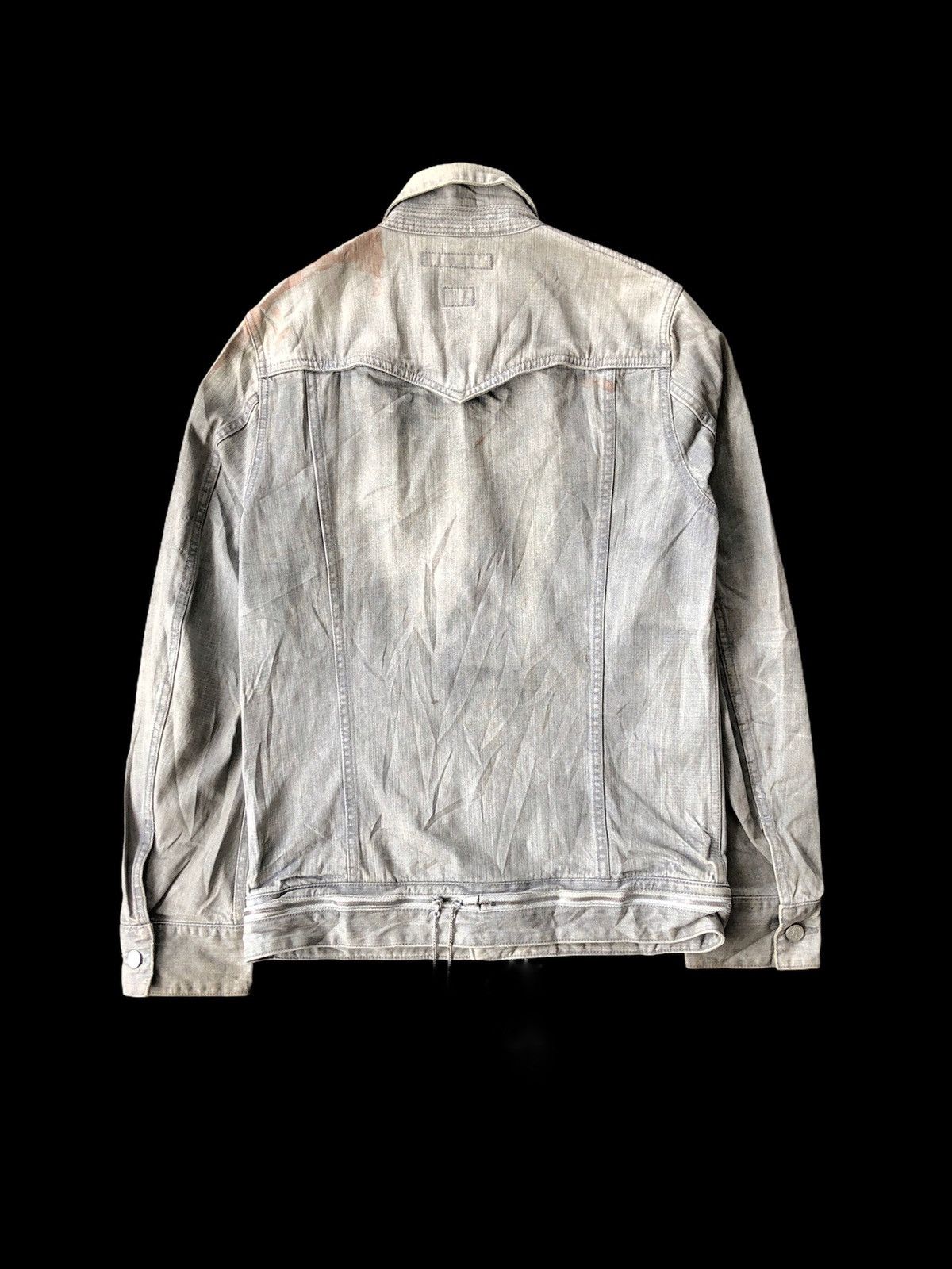 Lee GRAIL🔥Lee ® x Almond Denim Bondage Zipper Hem Trucker Denim Size US M / EU 48-50 / 2 - 3 Thumbnail