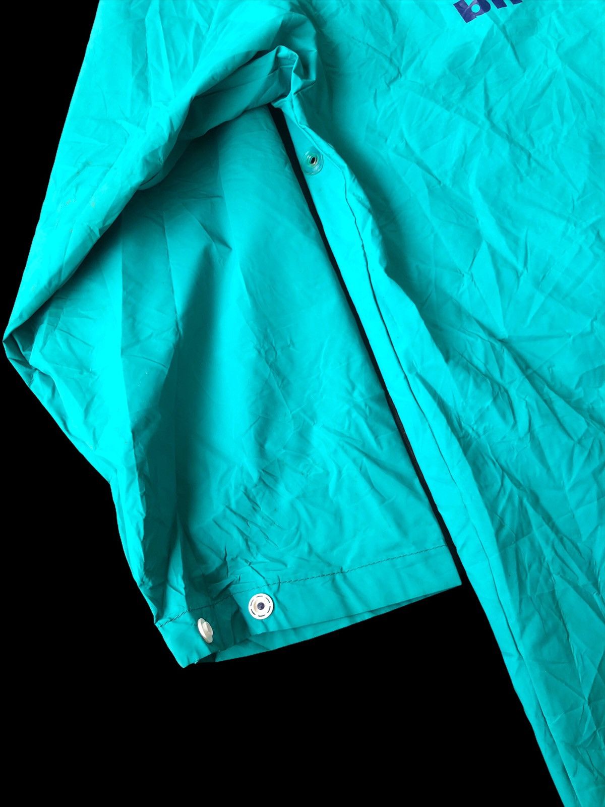 Hook-Ups Vintage 90s Bitch Skateboard ™️ Spellout O/S Hood Raincoat Size US L / EU 52-54 / 3 - 6 Thumbnail