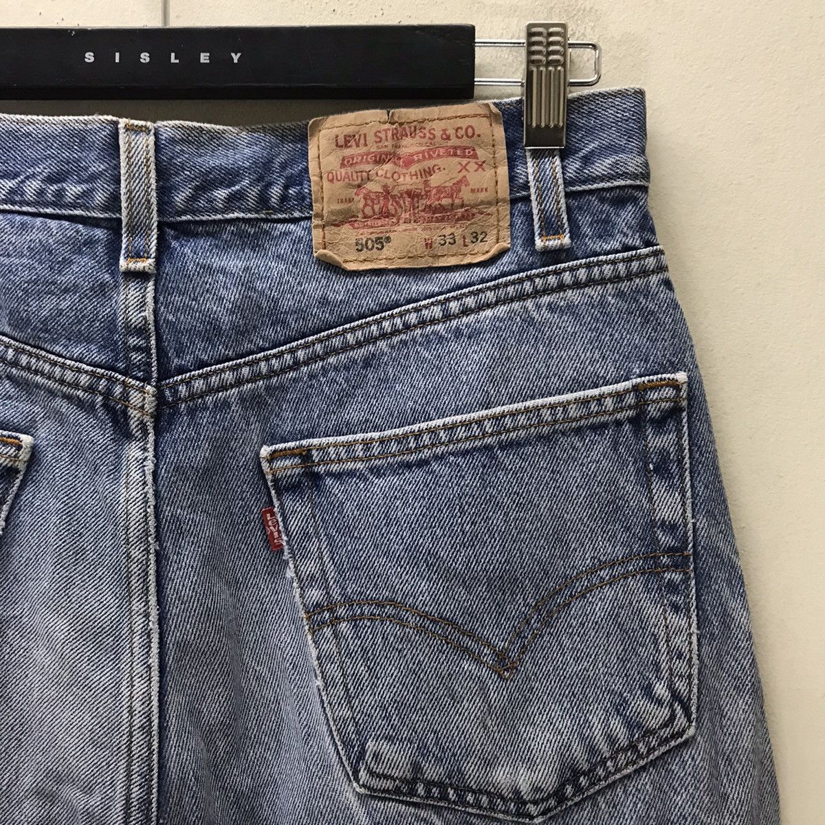 Levi's Vintage Levis 505 Grunge Jeans Size US 32 / EU 48 - 14 Thumbnail