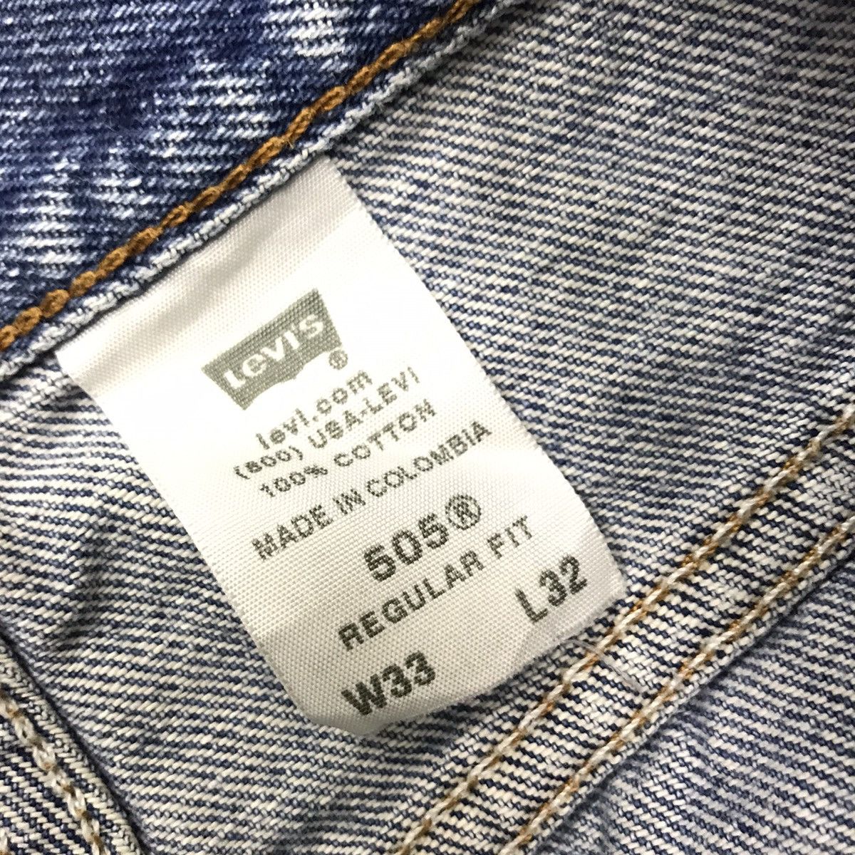 Levi's Vintage Levis 505 Grunge Jeans Size US 32 / EU 48 - 21 Thumbnail