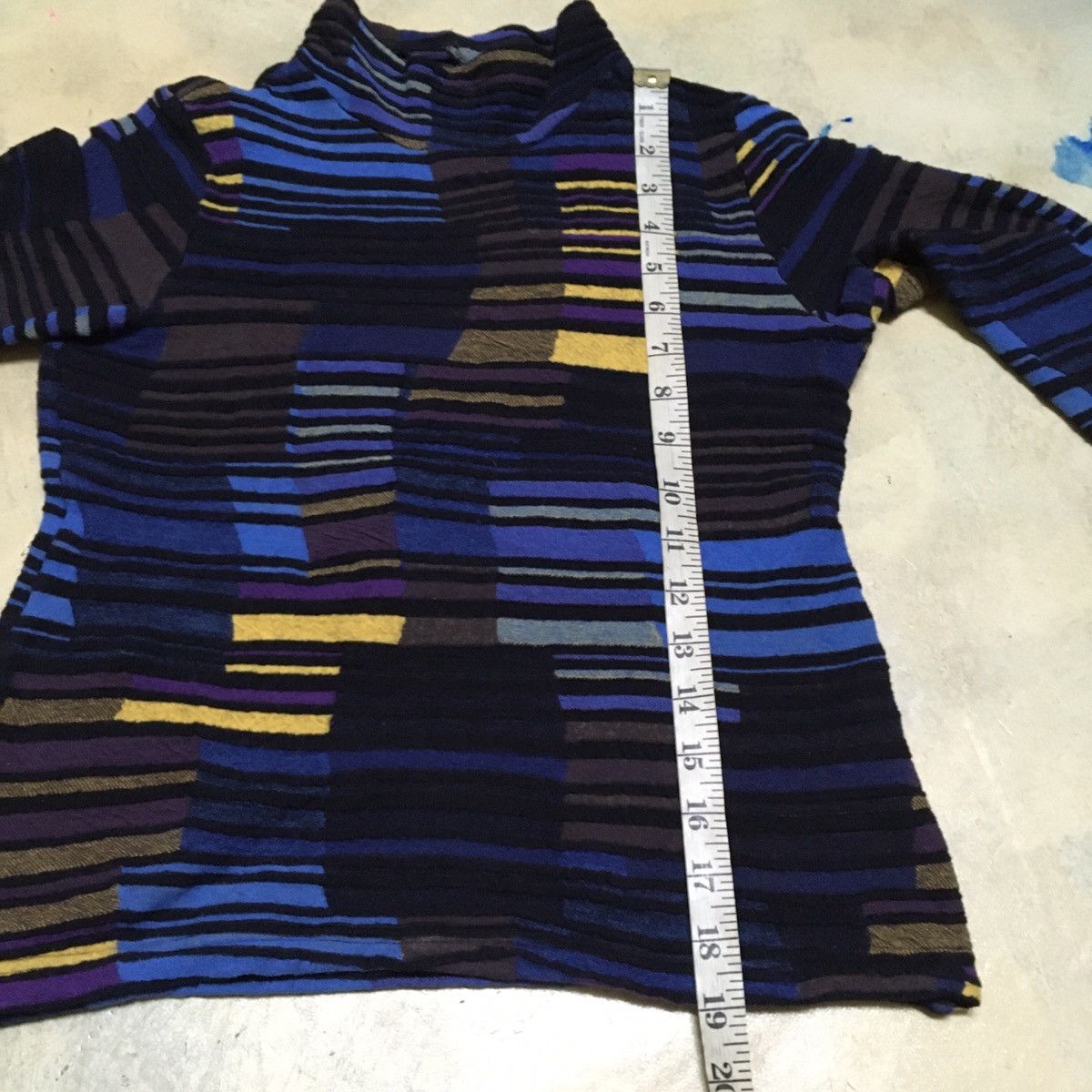 Japanese Brand Gianni Lo Giudice Long Sleeve Turtleneck Size US S / EU 44-46 / 1 - 9 Thumbnail