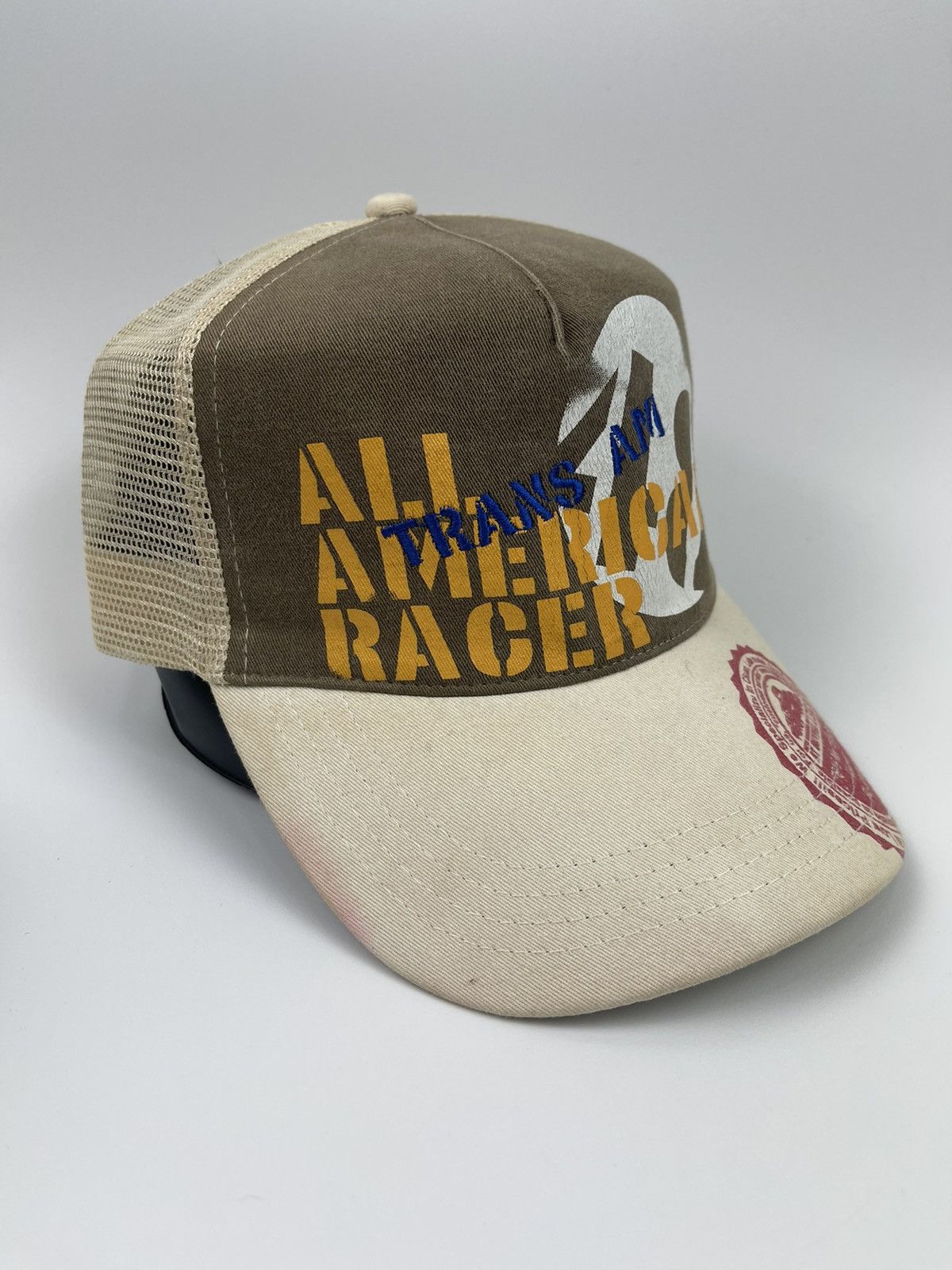 Japanese Brand All American Racer Trucker Hat Cap Size ONE SIZE - 3 Thumbnail