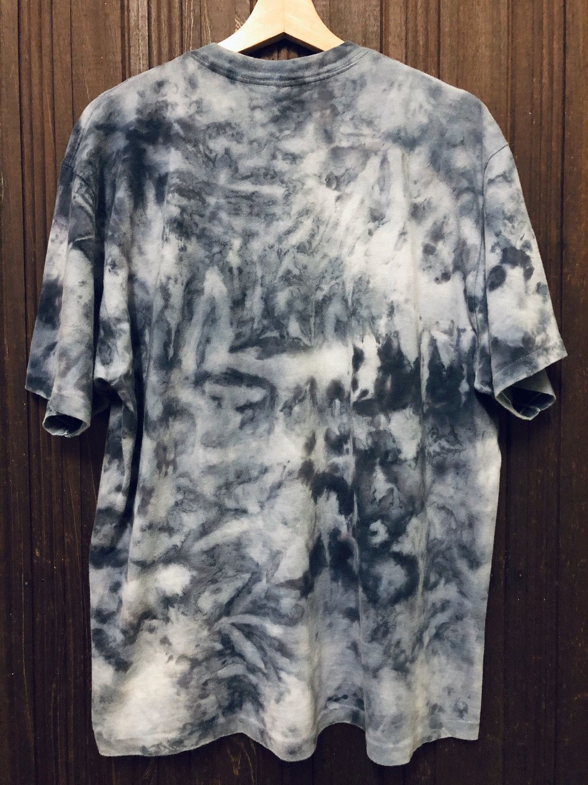 Nike × Nike ACG × Vintage Vintage 90s Nike Big Logo Acidwash T Shirt Size US L / EU 52-54 / 3 - 5 Thumbnail