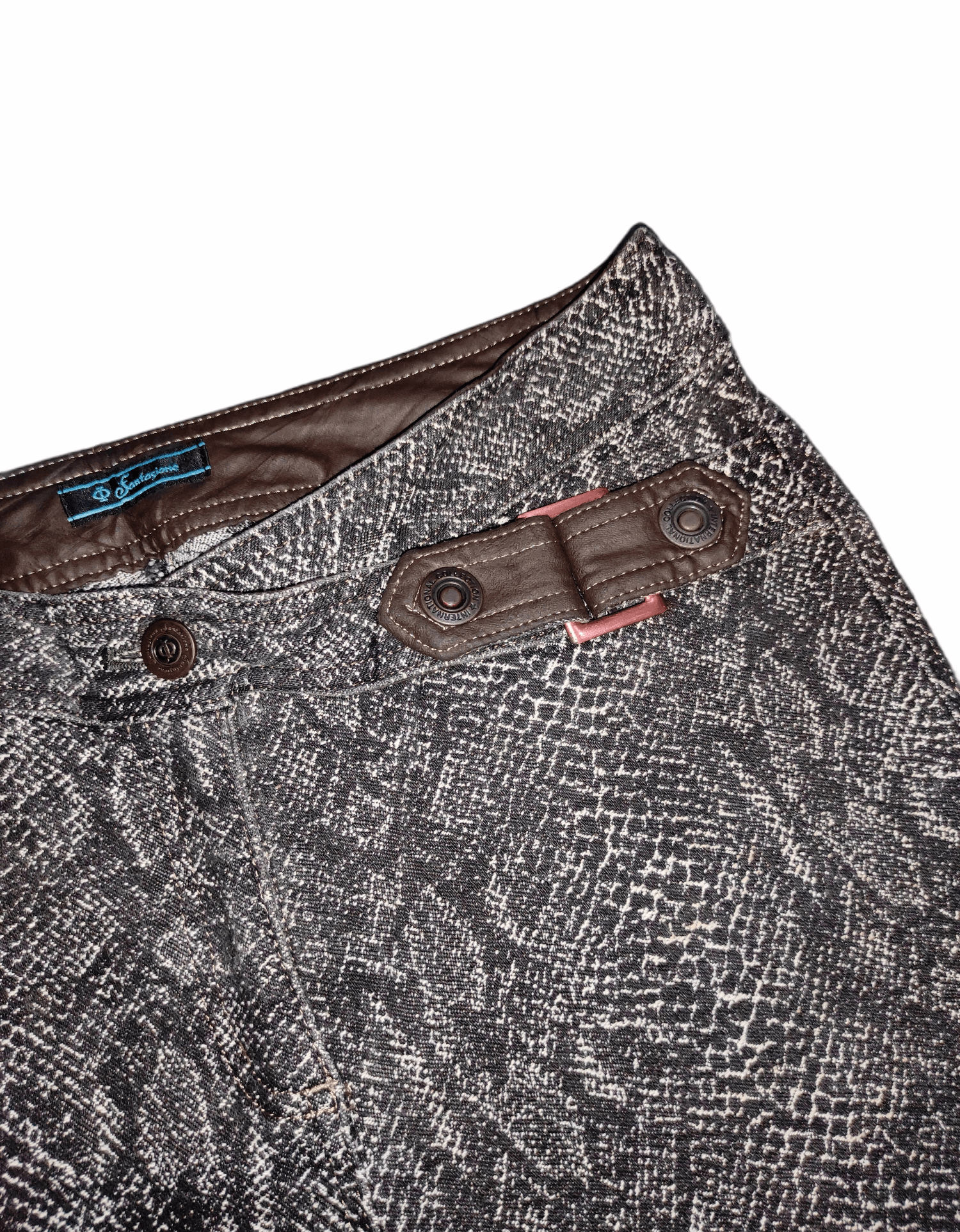 Hysteric Glamour FLARE Fanfasione Red River Phyton Luxury Design Bootcut pant Size US 28 / EU 44 - 3 Thumbnail