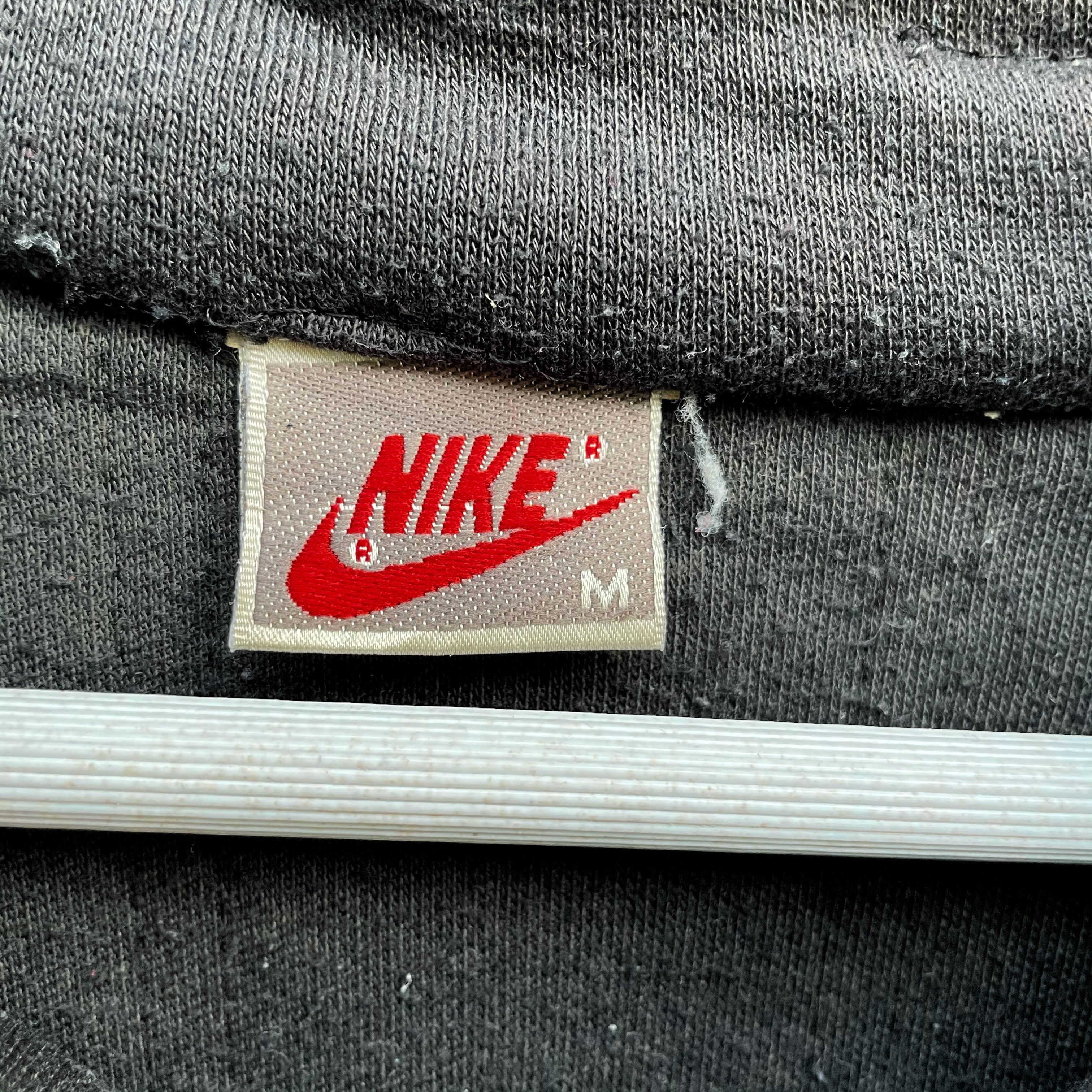 Nike × Vintage Rare💥 80s Nike Pittsburgh Steeler Big Logo Hafzip Size US M / EU 48-50 / 2 - 7 Thumbnail