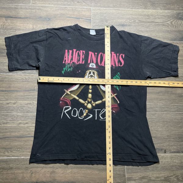 Vintage 1993 ALICE IN CHAINS x Rooster Grunge Metal Band Tee Size US XL / EU 56 / 4 - 9 Preview