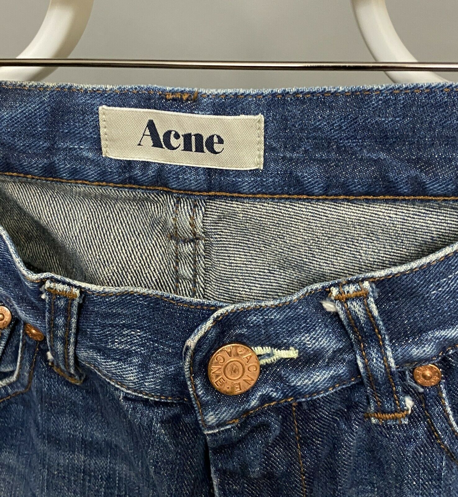 Acne Studios Men's Acne Studios Mic Carry On Denim Jeans Pants Size 32 Size US 32 / EU 48 - 3 Thumbnail
