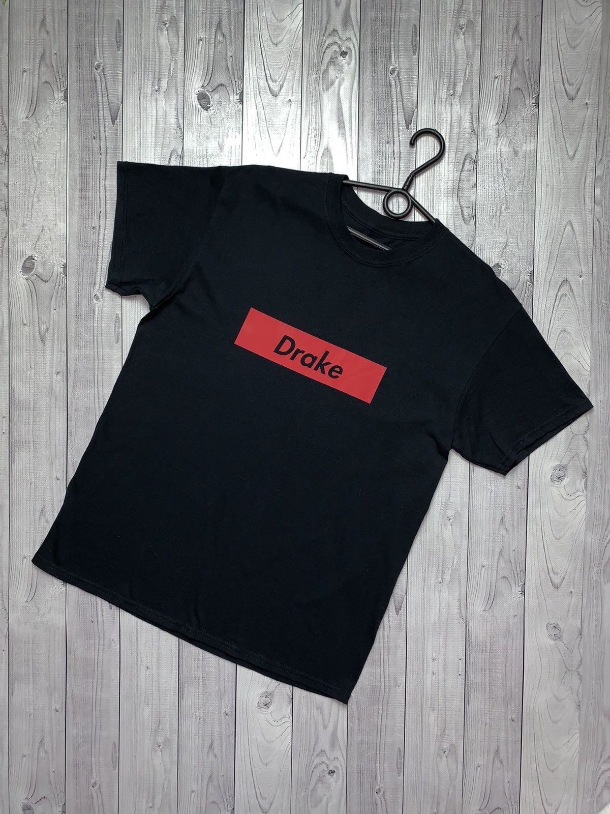 Drake Streetwear Tee Drake logo red supreme Grailed