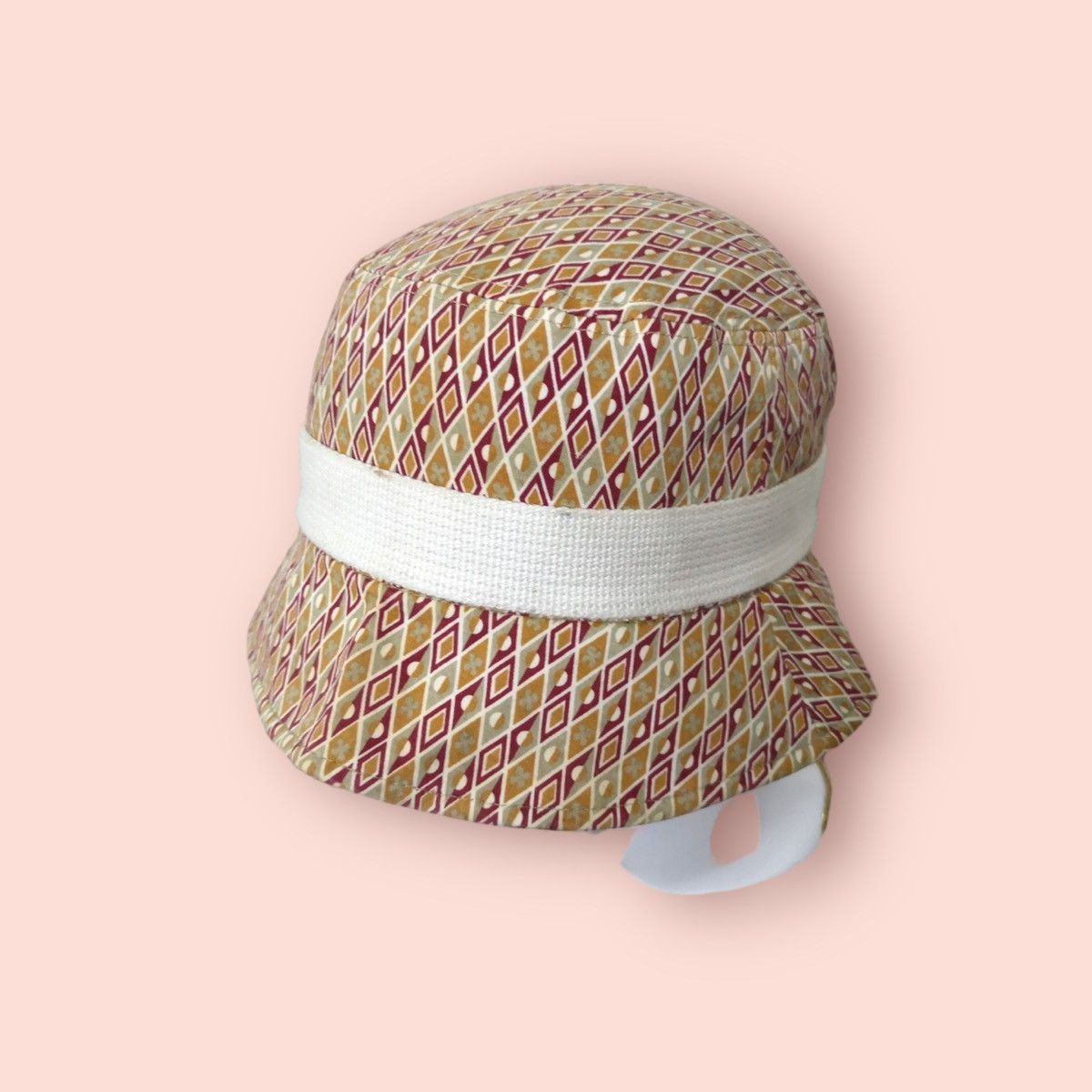 Japanese Brand × Michel Klein × Vintage MICHEL KLEIN NATIVE DESIGNER BUCKET HAT Size ONE SIZE - 2 Thumbnail