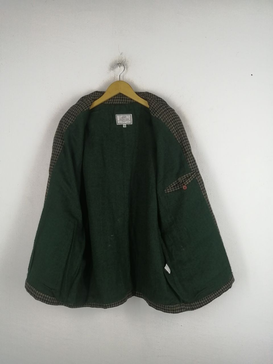 Japanese Brand × Vintage Vintage Two Flags Brand England Wool Oversize Jacket Size US M / EU 48-50 / 2 - 4 Thumbnail