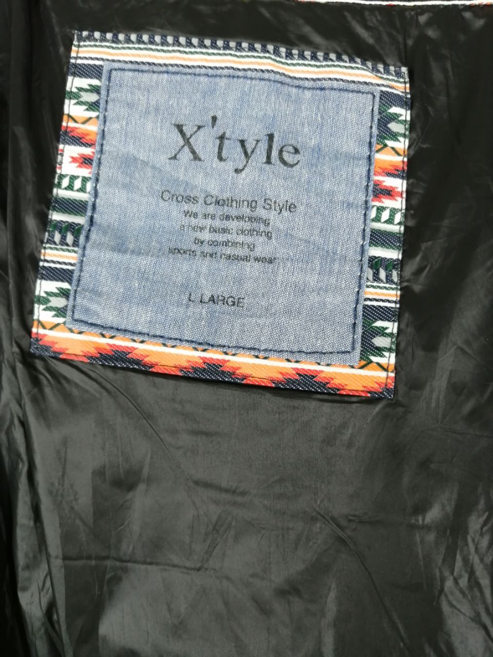Japanese Brand X'STYLES PUFFER JACKET Size US L / EU 52-54 / 3 - 6 Thumbnail