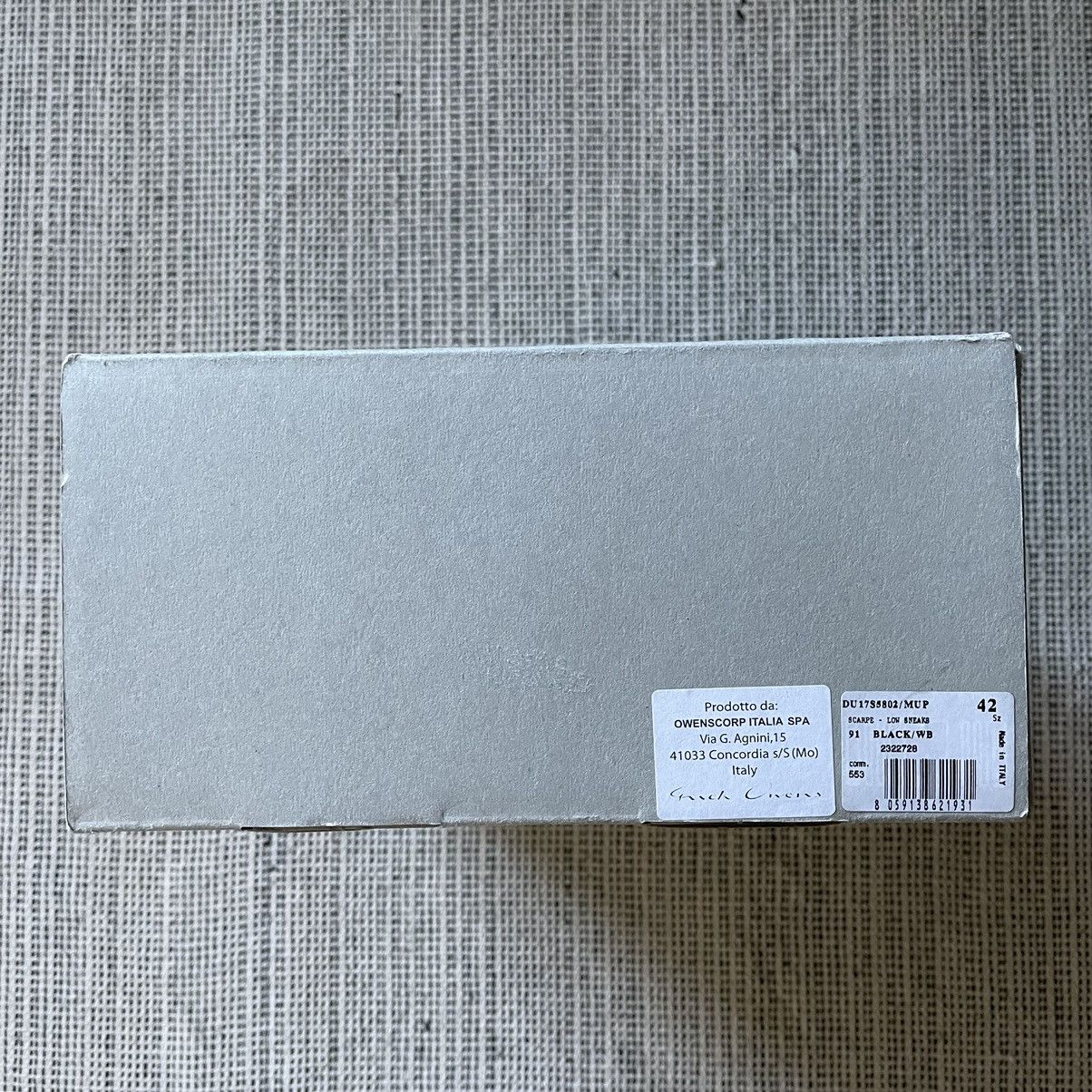 Rick Owens Drkshdw Ramones Shoe Box Only Sneaker 42