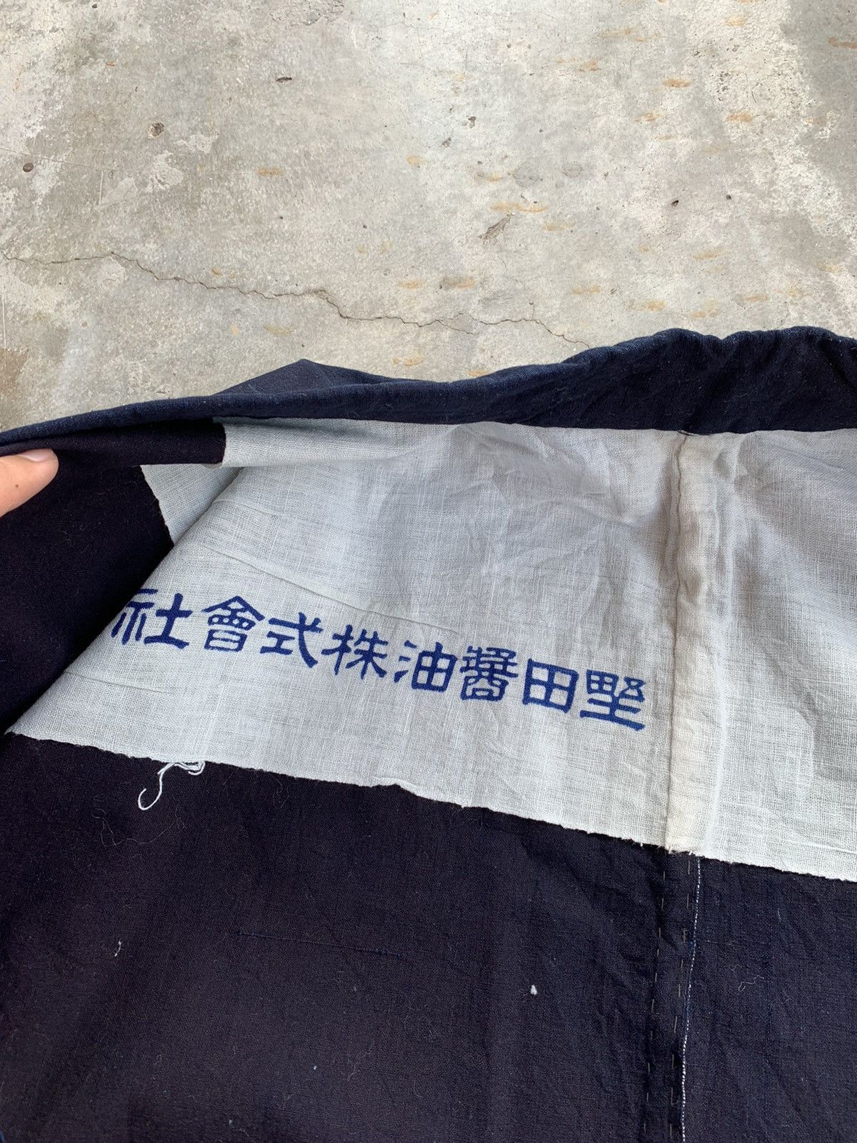 Indigo × Japanese Brand Vintage Japanese Indigo Noragi Boro Kimono Cardigan Jacket Size US L / EU 52-54 / 3 - 3 Thumbnail