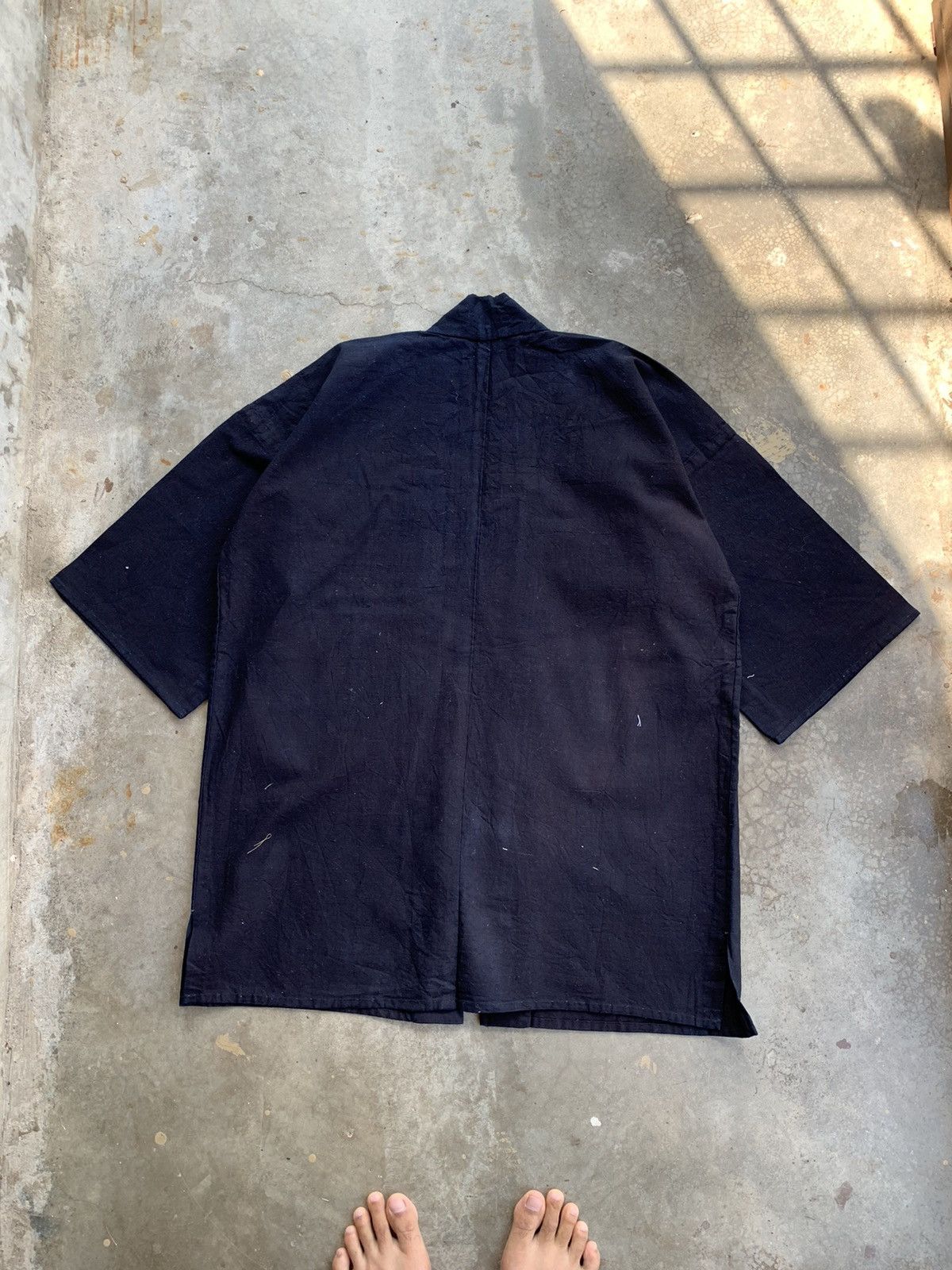 Indigo × Japanese Brand Vintage Japanese Indigo Noragi Boro Kimono Cardigan Jacket Size US L / EU 52-54 / 3 - 2 Thumbnail