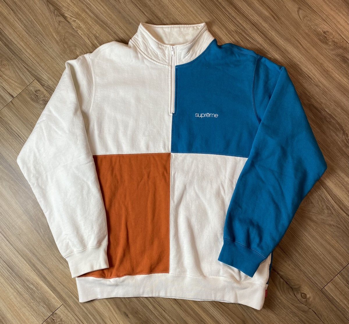 Supreme Colorblock Quarter Zip