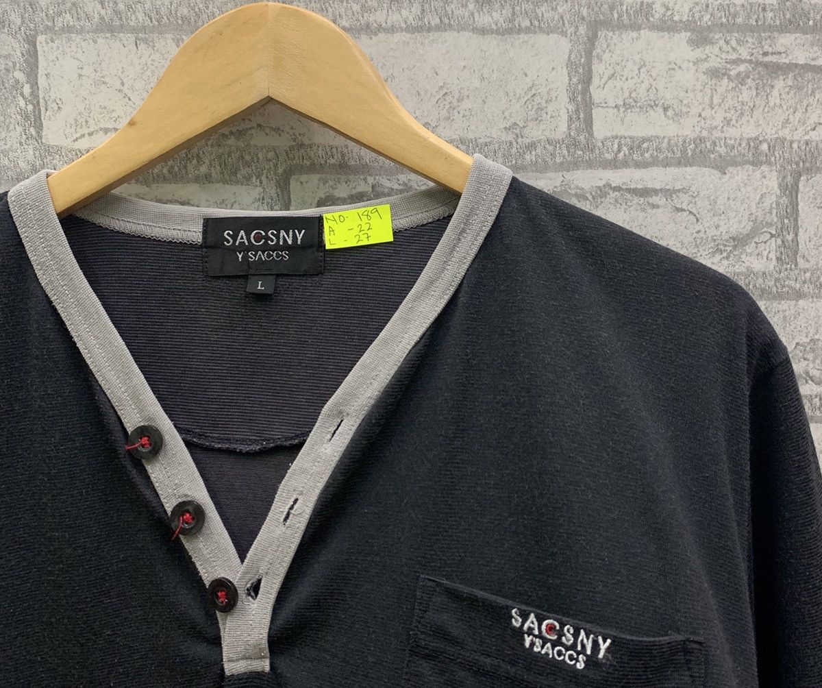 Yohji Yamamoto Vintage Sacsny Y’saccs By Yohji Yamamoto Style Half Button Size US L / EU 52-54 / 3 - 5 Thumbnail