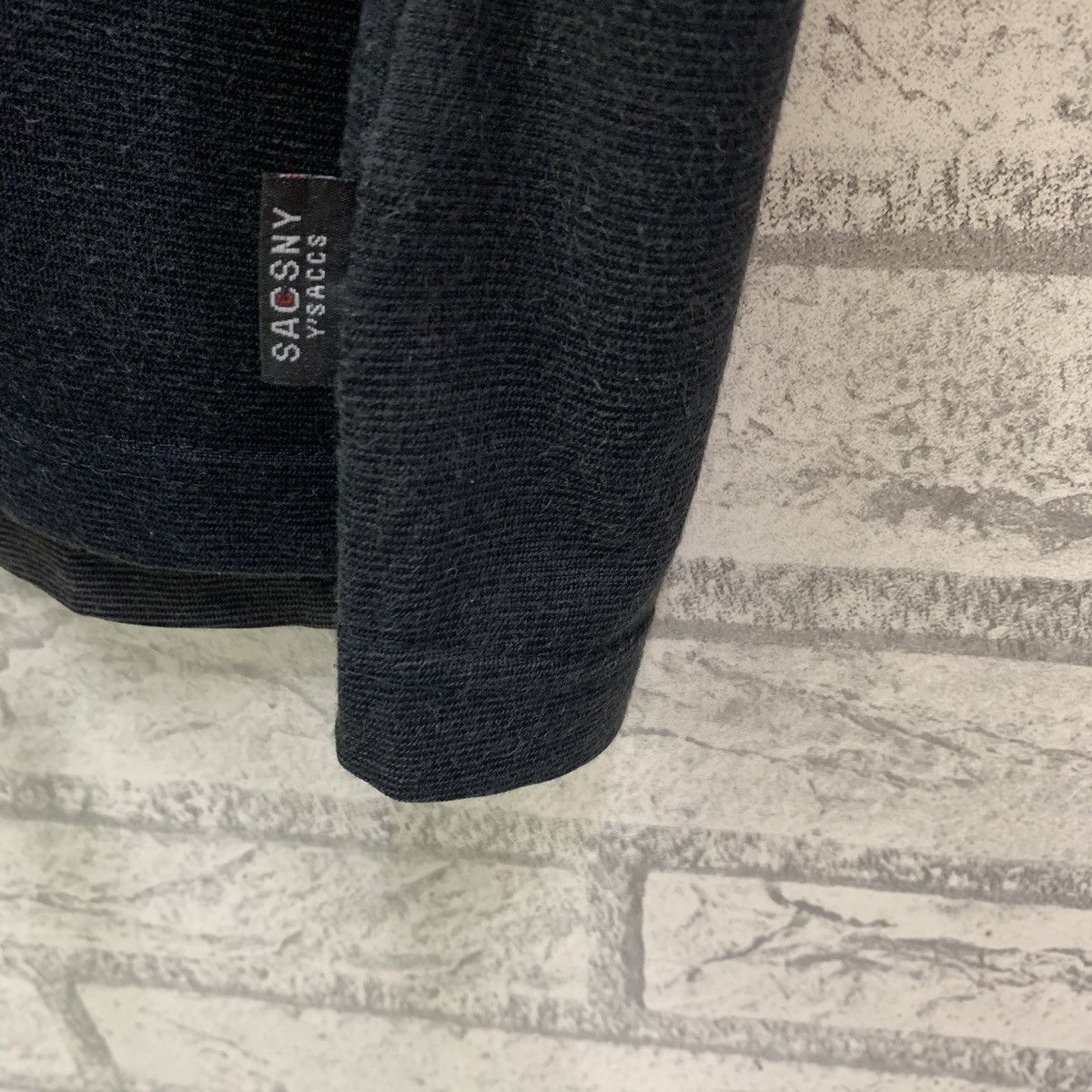 Yohji Yamamoto Vintage Sacsny Y’saccs By Yohji Yamamoto Style Half Button Size US L / EU 52-54 / 3 - 10 Thumbnail