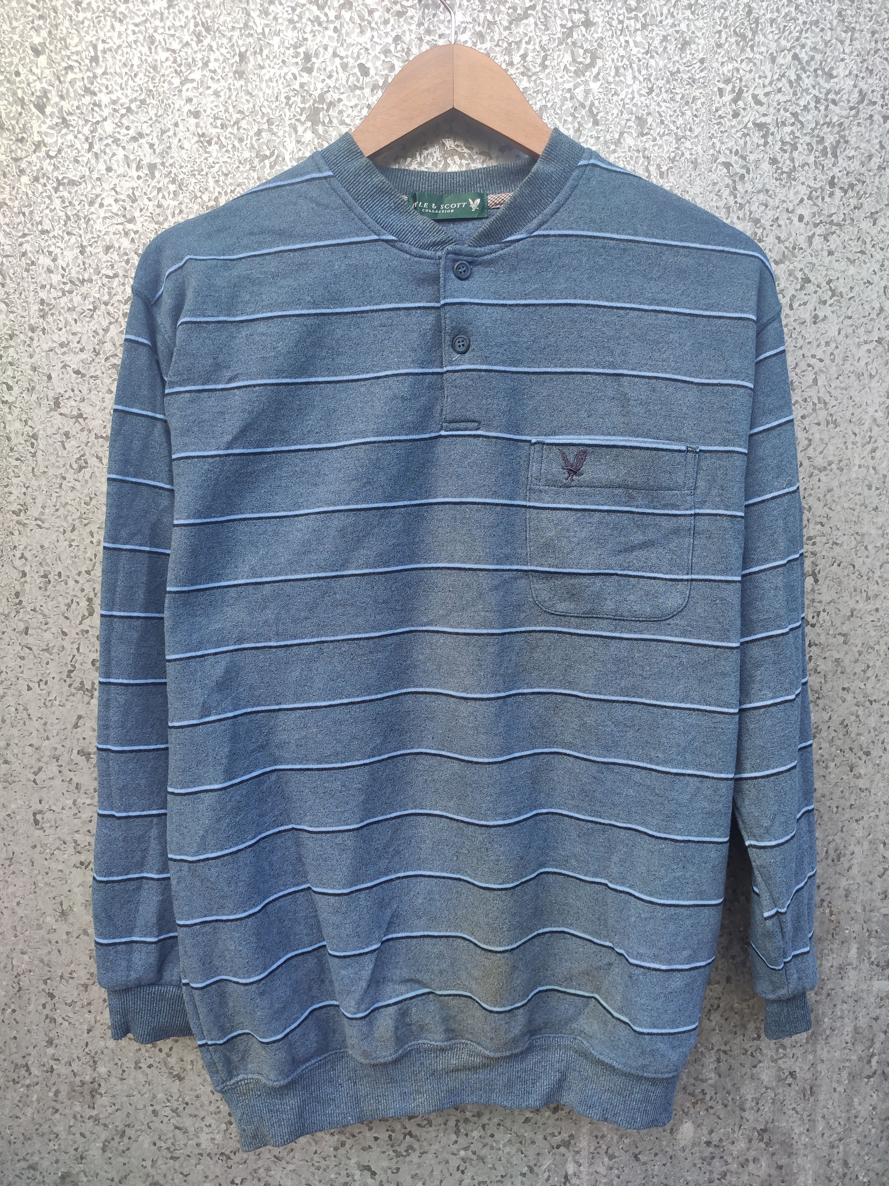 Lyle & Scott Vintage Lyle & Scott sweatshirt Size US M / EU 48-50 / 2 - 1 Thumbnail