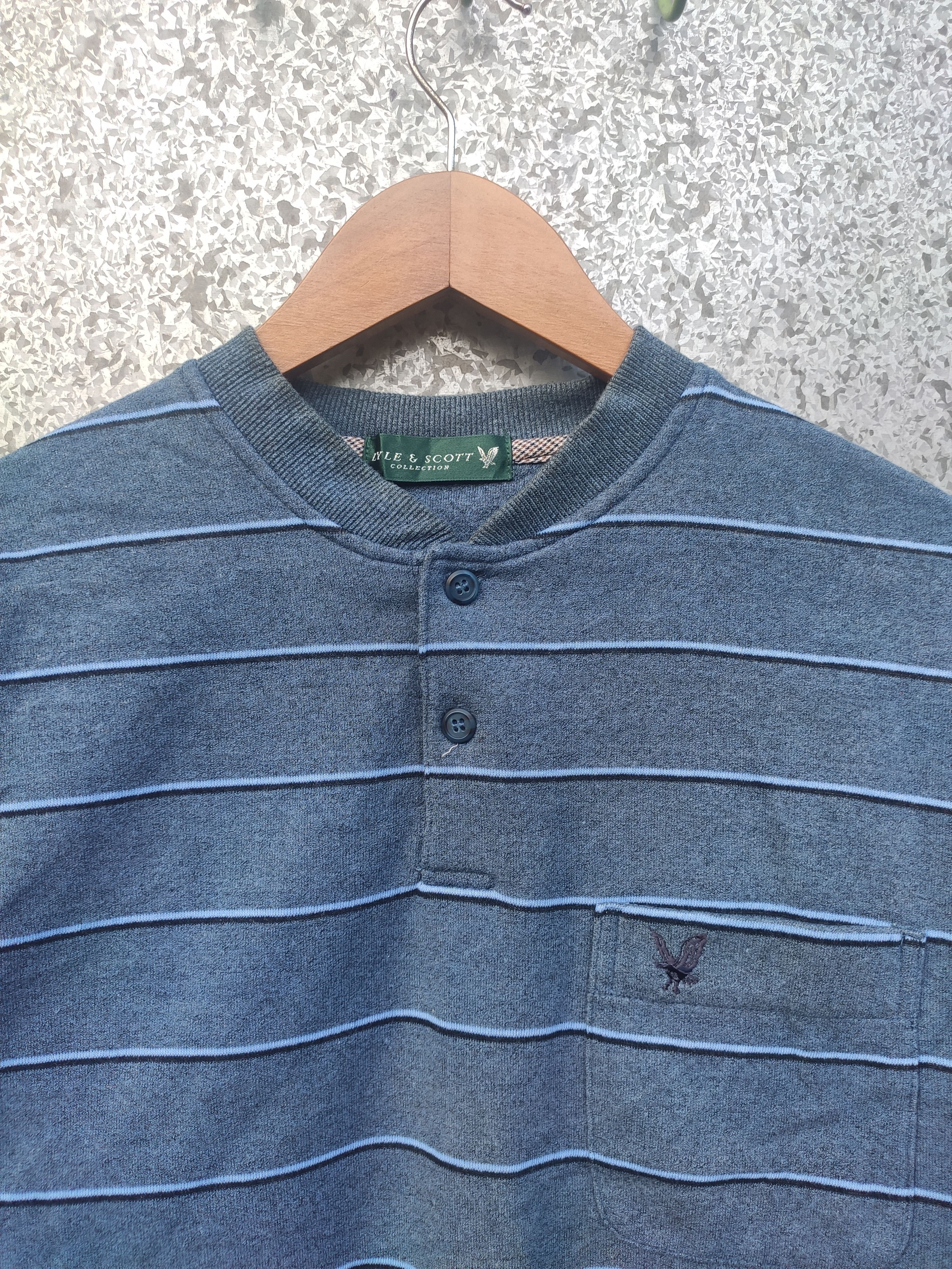 Lyle & Scott Vintage Lyle & Scott sweatshirt Size US M / EU 48-50 / 2 - 2 Thumbnail