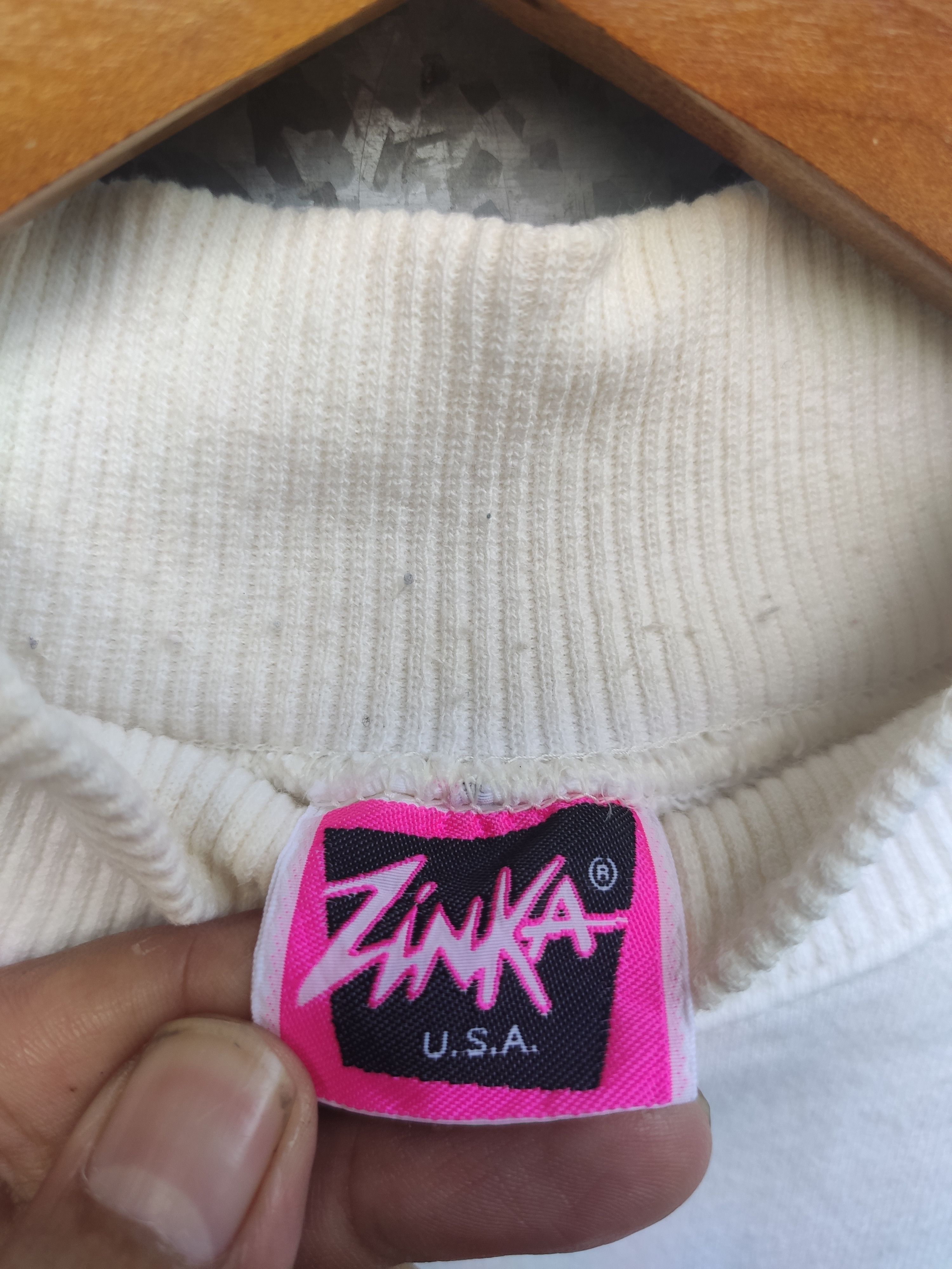 Vintage Vintage 90s Vintage Zinka sweatshirt made in Usa Size US M / EU 48-50 / 2 - 4 Thumbnail