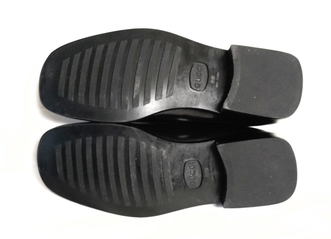 Gucci Slip Ons Loafers Black Leather Horsebit Mules Princetown Size US 10 / EU 43 - 14 Thumbnail