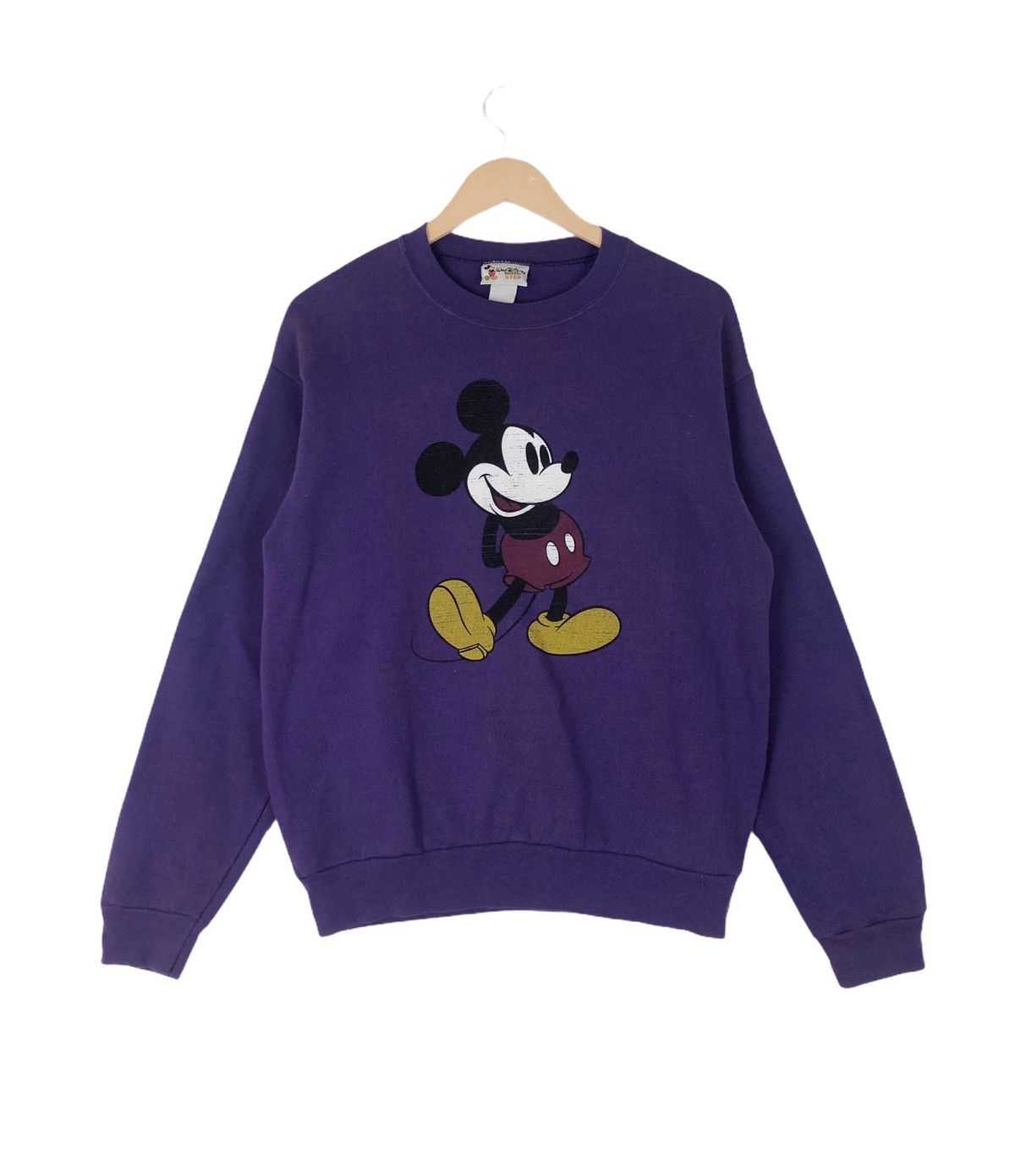 Mickey Mouse × Vintage Vintage Mickey Mouse Sweatshirt Size US S / EU 44-46 / 1 - 1 Thumbnail