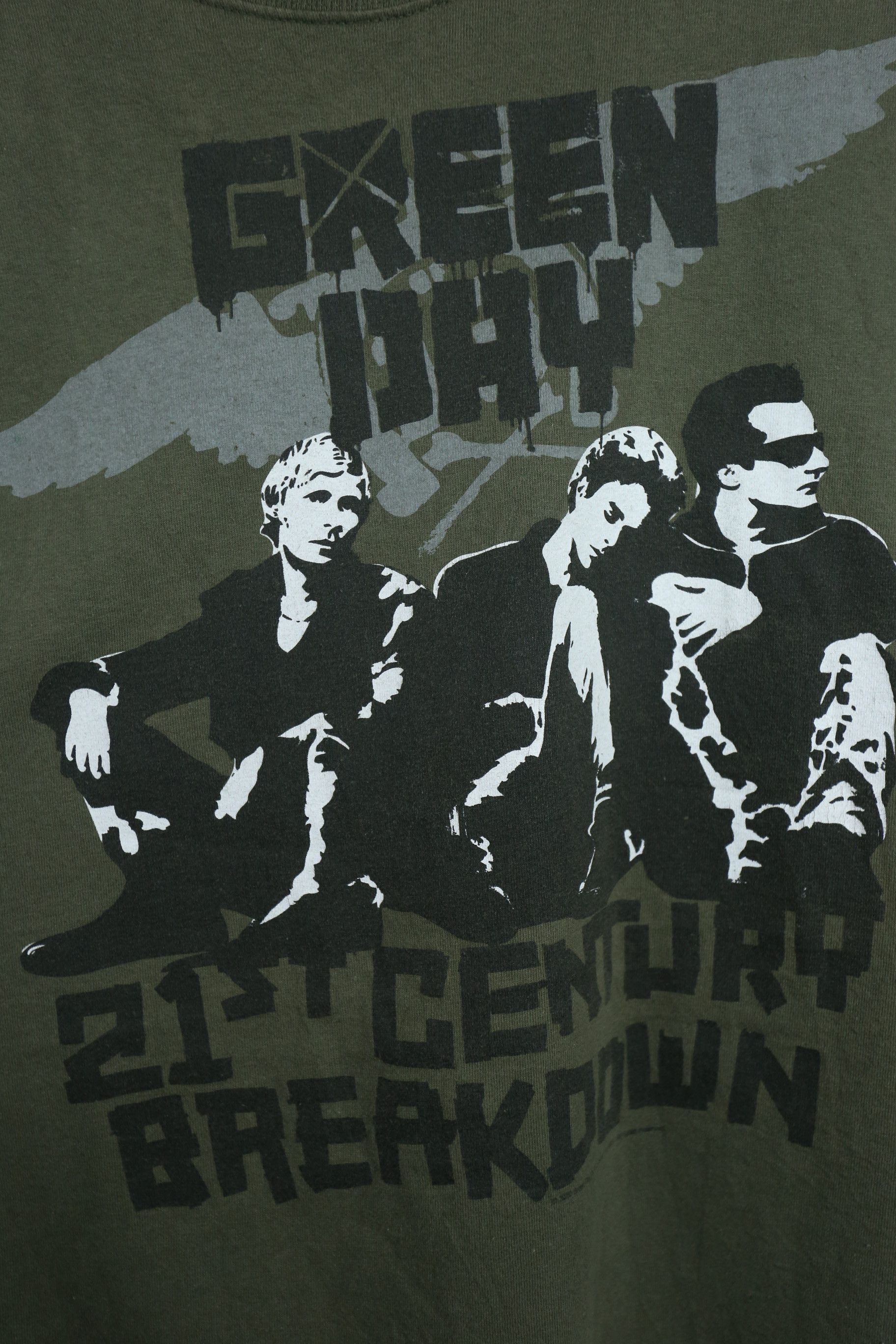 Band Tees × Vintage vintage Greenday 21st century breakdown (2XL) GTMB918 Size US XXL / EU 58 / 5 - 2 Thumbnail