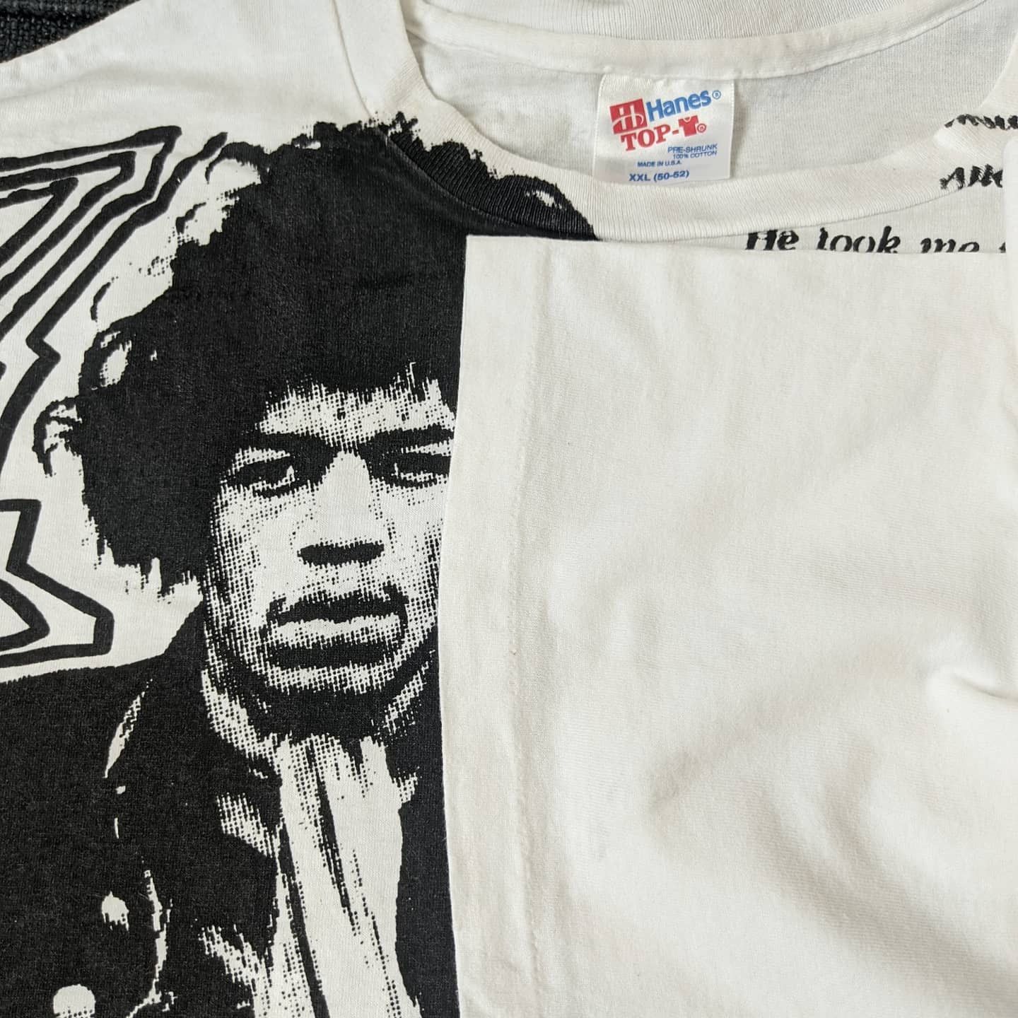 Band Tees × Vintage 1991 Jimi Hendrix Voodoo Child Size US XXL / EU 58 / 5 - 4 Thumbnail