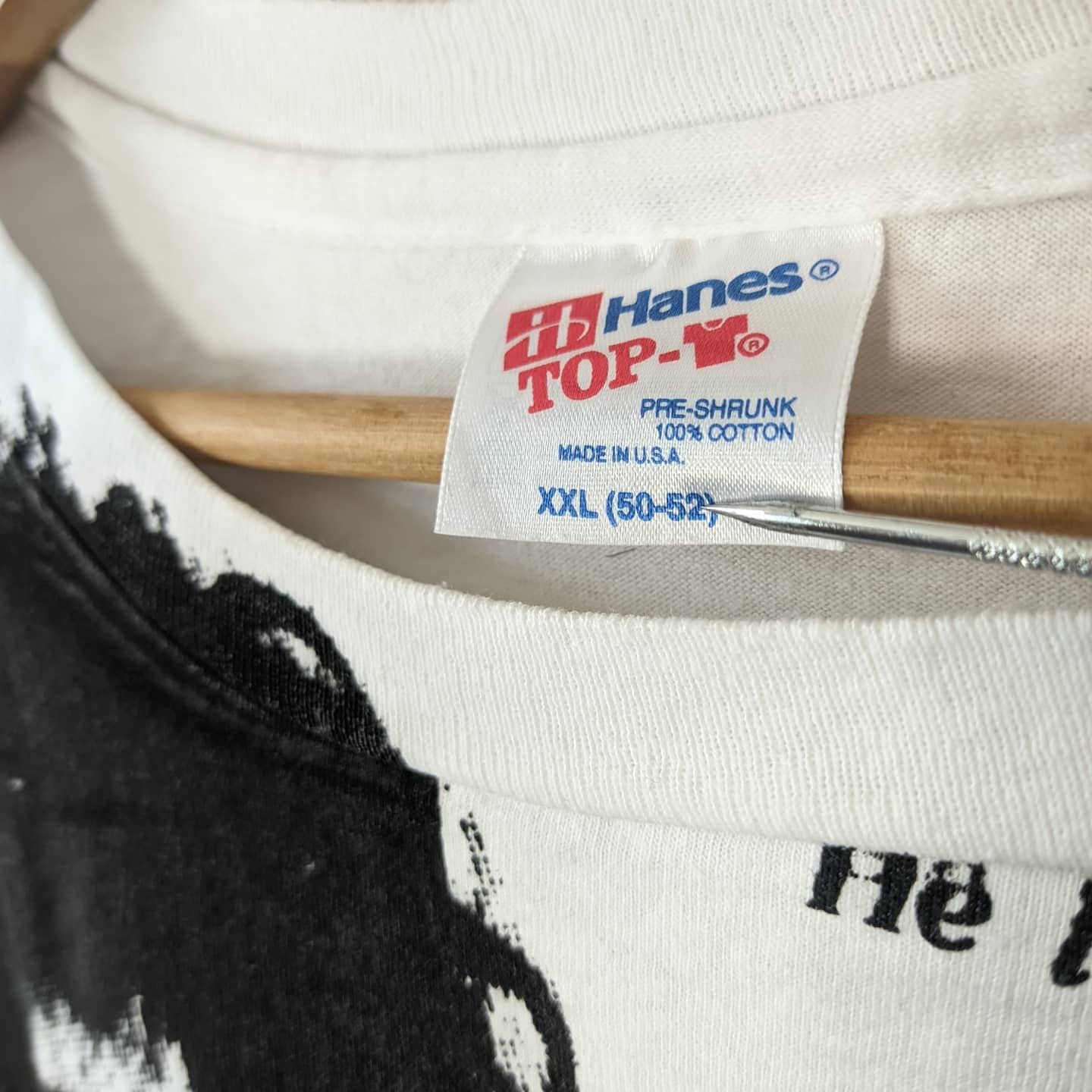Band Tees × Vintage 1991 Jimi Hendrix Voodoo Child Size US XXL / EU 58 / 5 - 2 Thumbnail