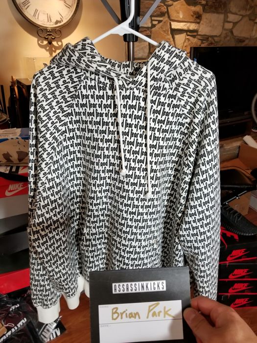 Fear of god store vans hoodie