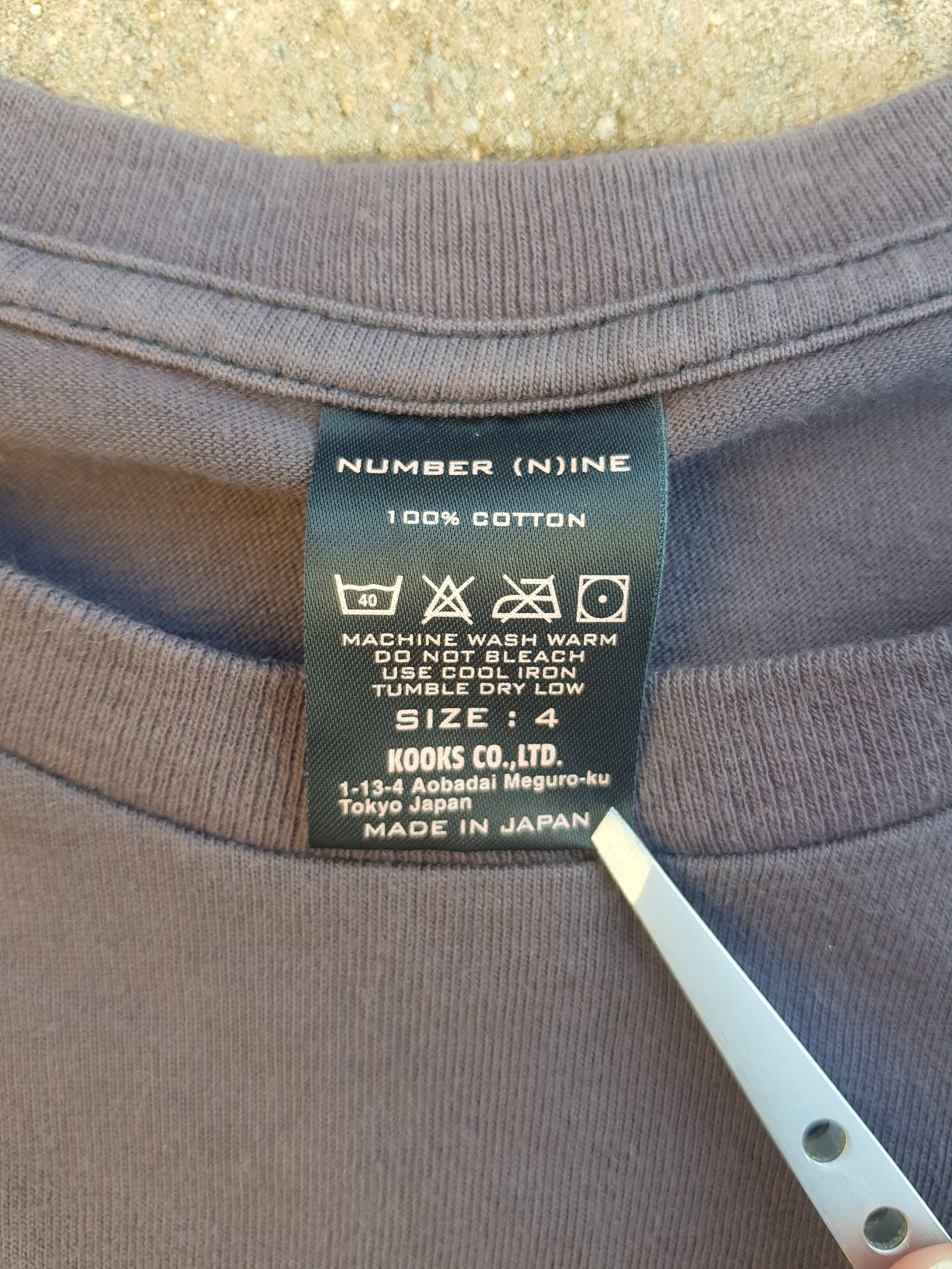 Jam Home Made × Number (N)ine NUMBER (n) INE × Jam Home Made Damage Processing T-shirt Size US XL / EU 56 / 4 - 3 Thumbnail