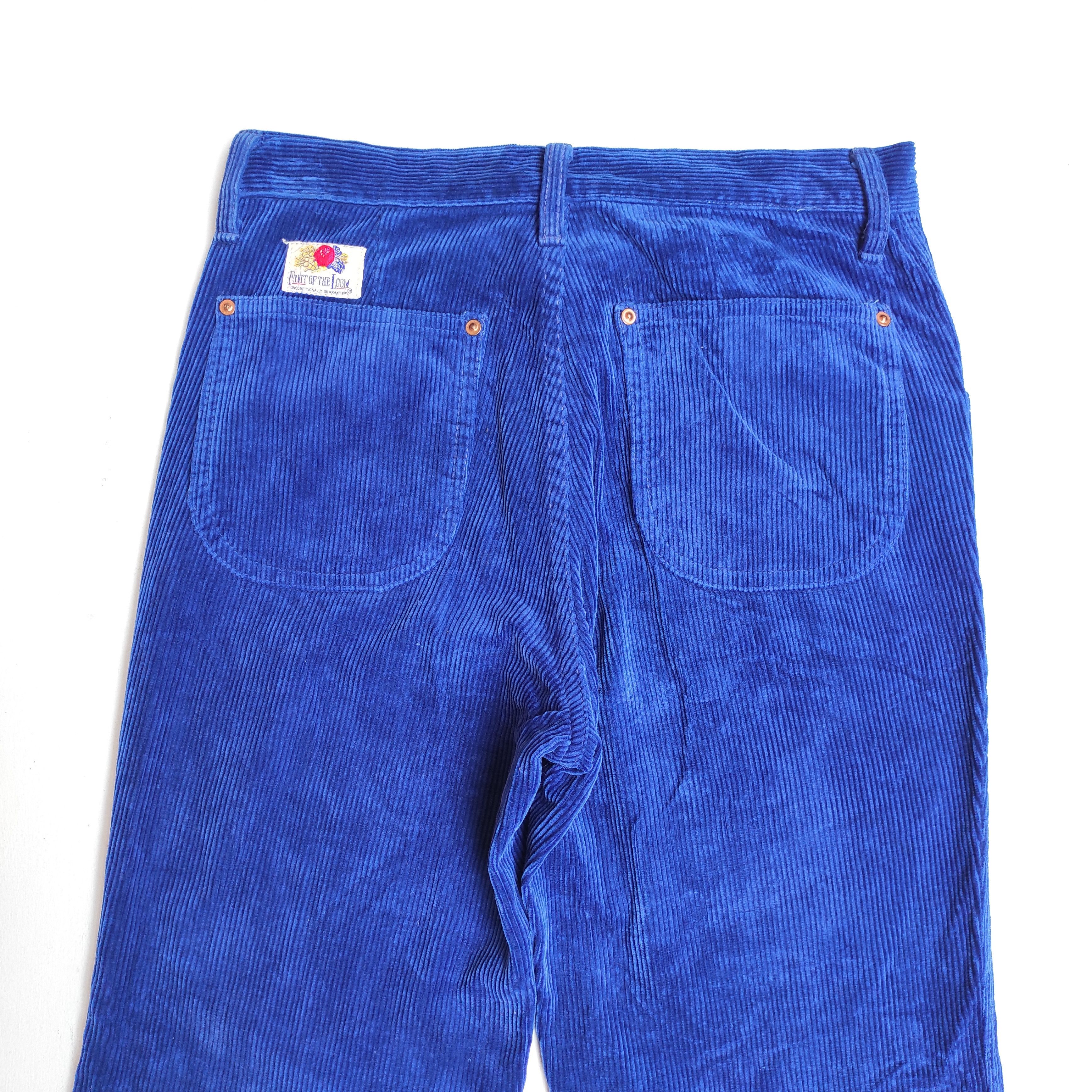 Edwin × Fruit Of The Loom × Vintage 60s Fruit Of The Loom X Edwin Corduroy Pants Size US 28 / EU 44 - 13 Thumbnail