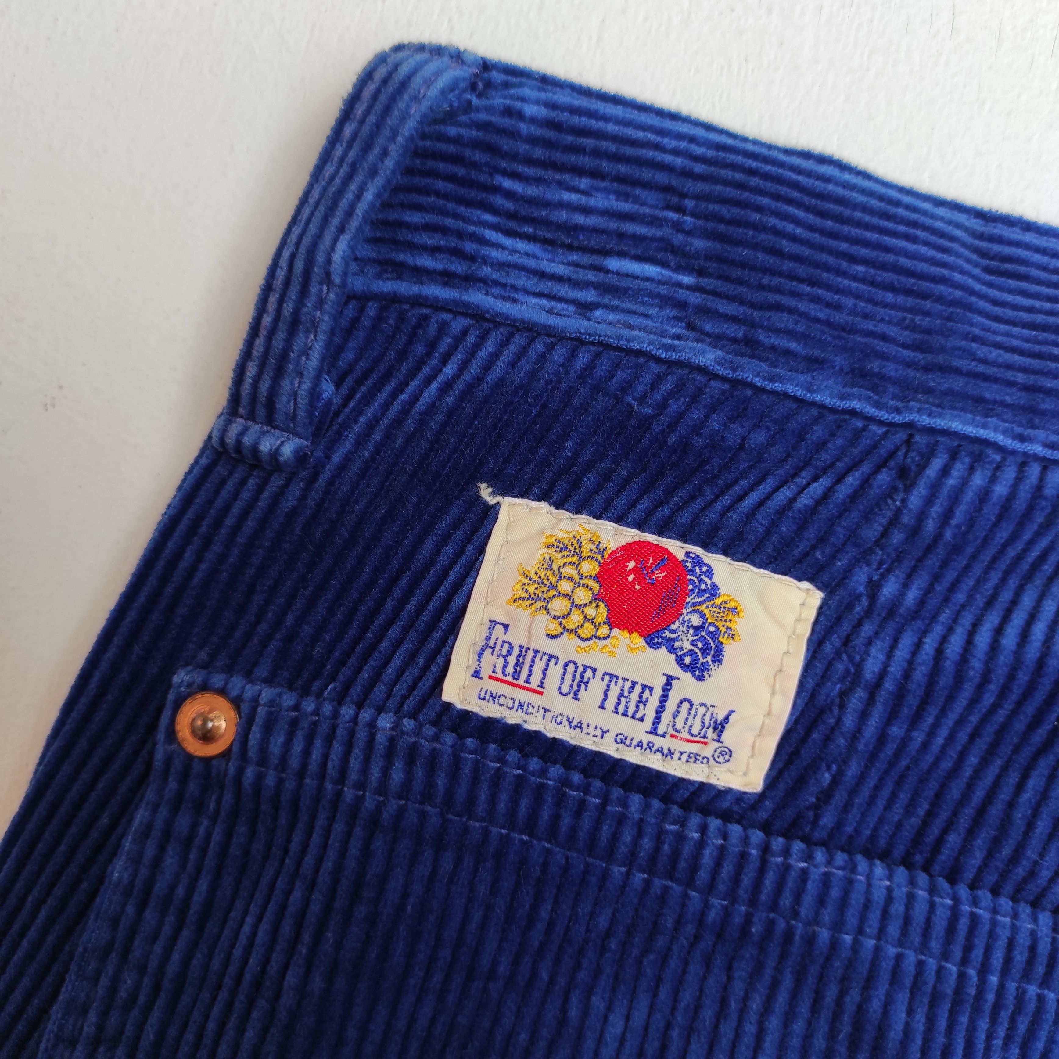 Edwin × Fruit Of The Loom × Vintage 60s Fruit Of The Loom X Edwin Corduroy Pants Size US 28 / EU 44 - 1 Thumbnail