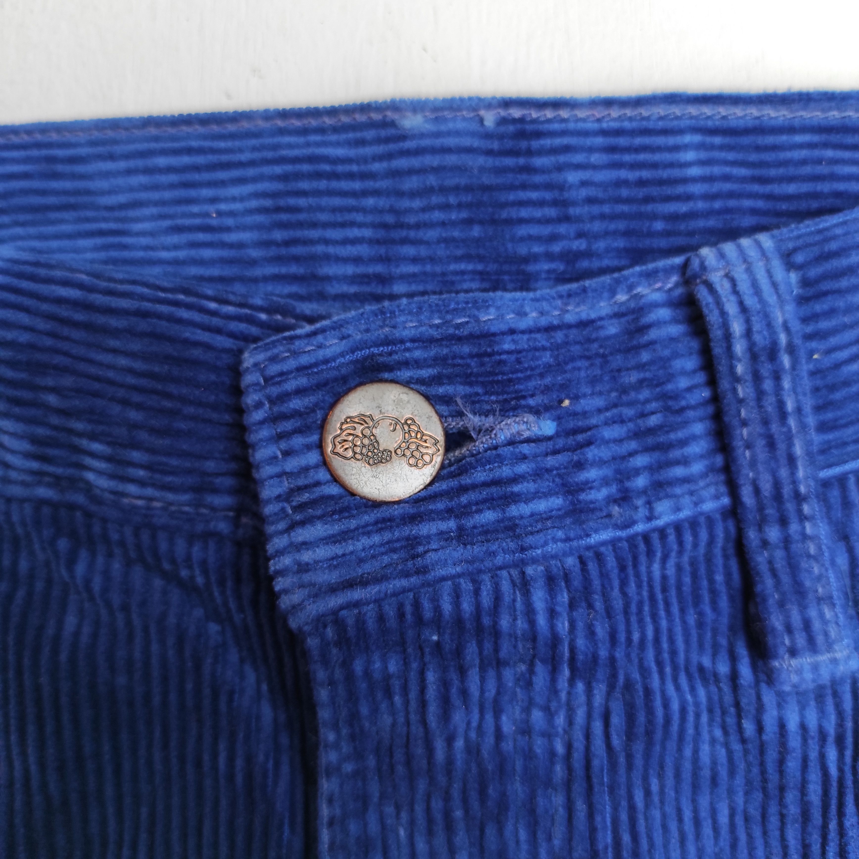 Edwin × Fruit Of The Loom × Vintage 60s Fruit Of The Loom X Edwin Corduroy Pants Size US 28 / EU 44 - 6 Thumbnail