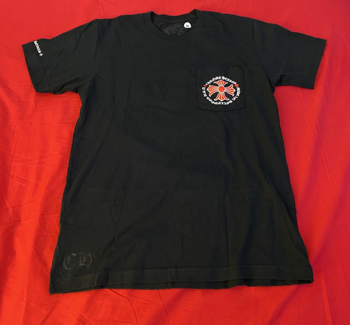 Chrome Hearts Chrome Heart Made in Hollywood plus cross T