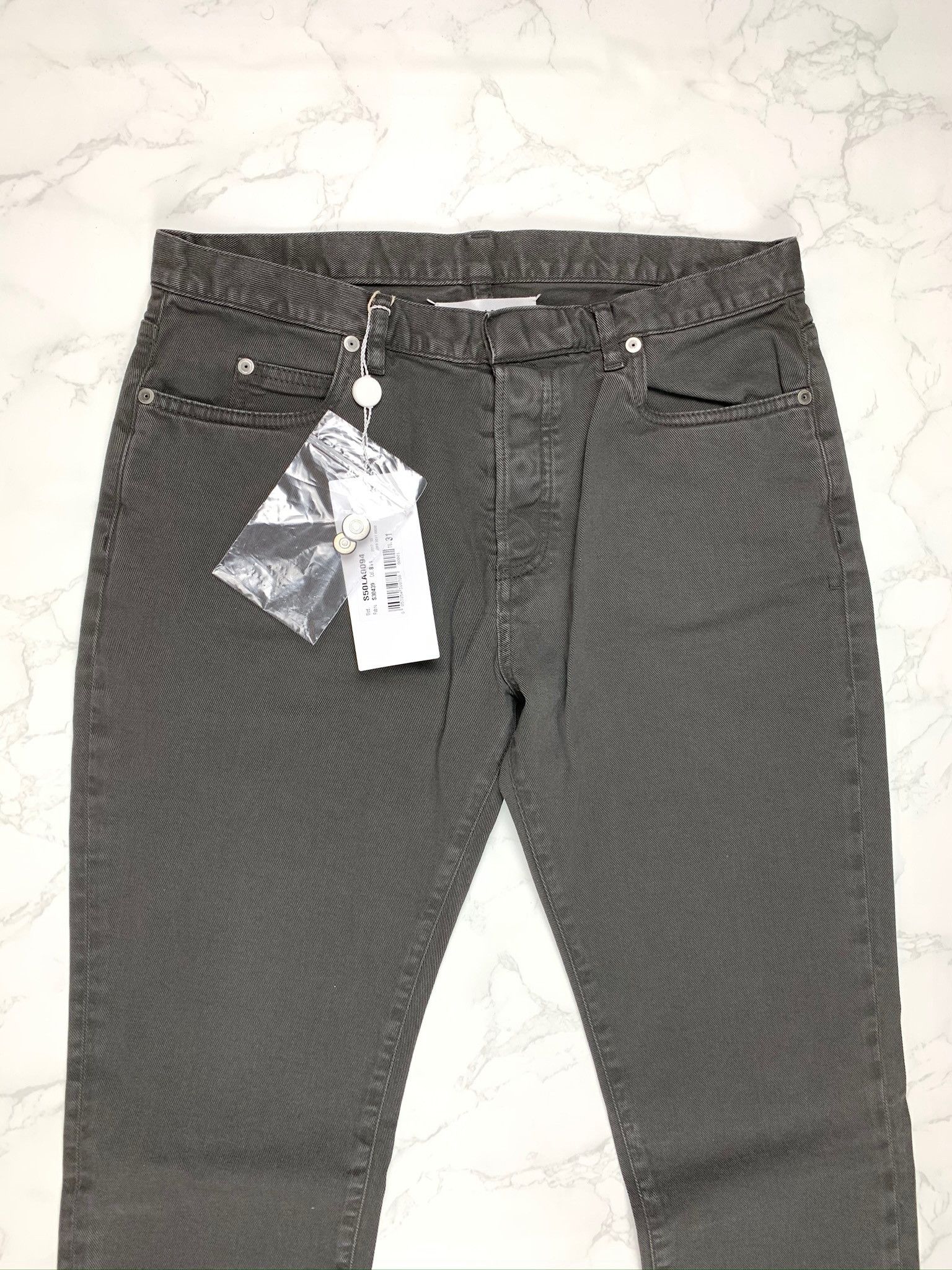 Maison Margiela Maison Margiela 5 Pocket Gray Jeans Size US 31 - 12 Thumbnail