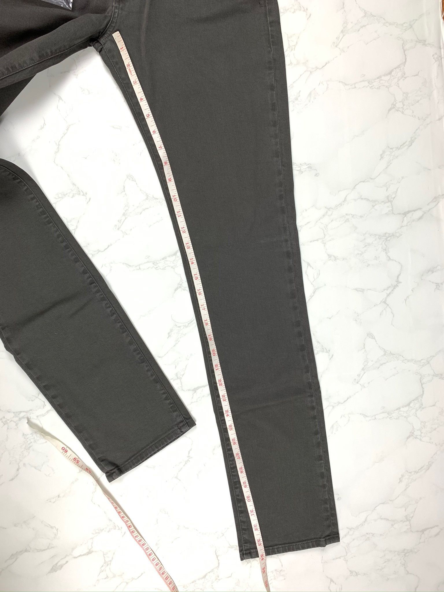 Maison Margiela Maison Margiela 5 Pocket Gray Jeans Size US 31 - 10 Thumbnail