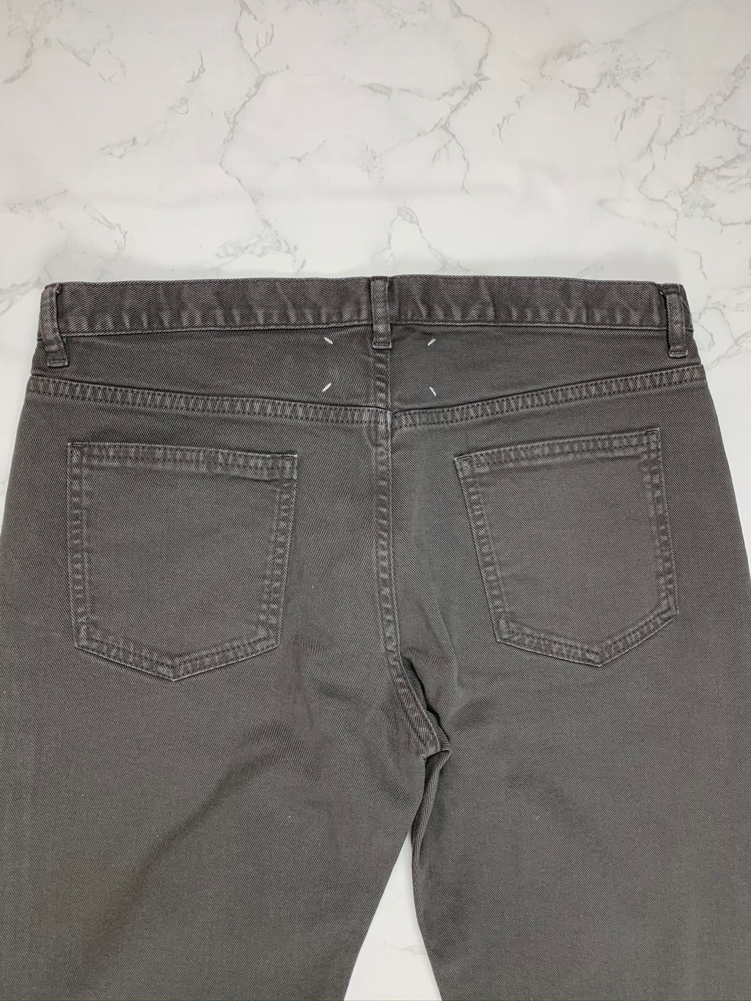 Maison Margiela Maison Margiela 5 Pocket Gray Jeans Size US 31 - 18 Thumbnail